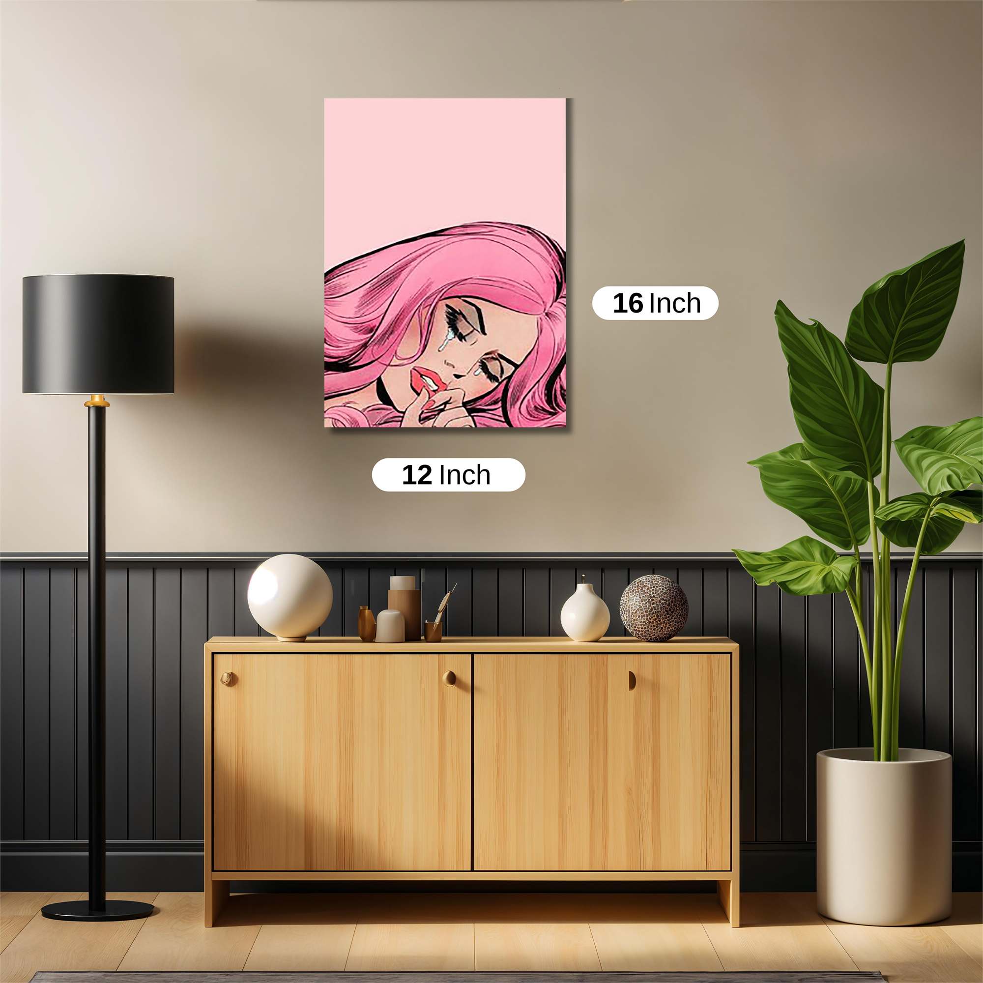 Tears Whisper Safe Wall Magnetic / M