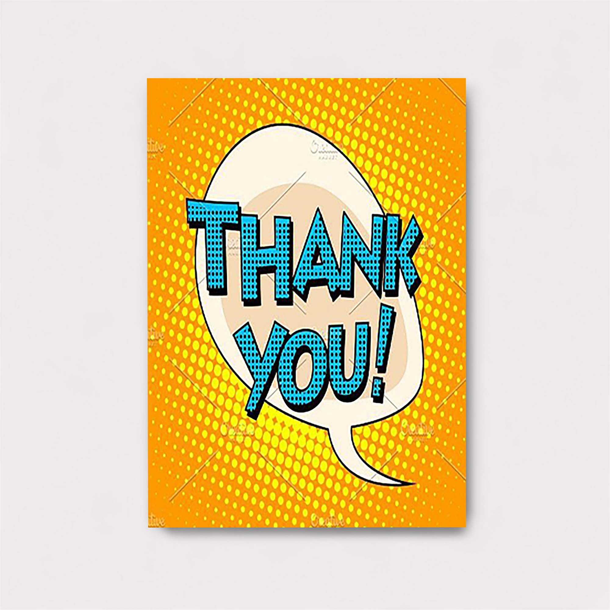 Thank You! Joyful Safe Wall Magnetic / M