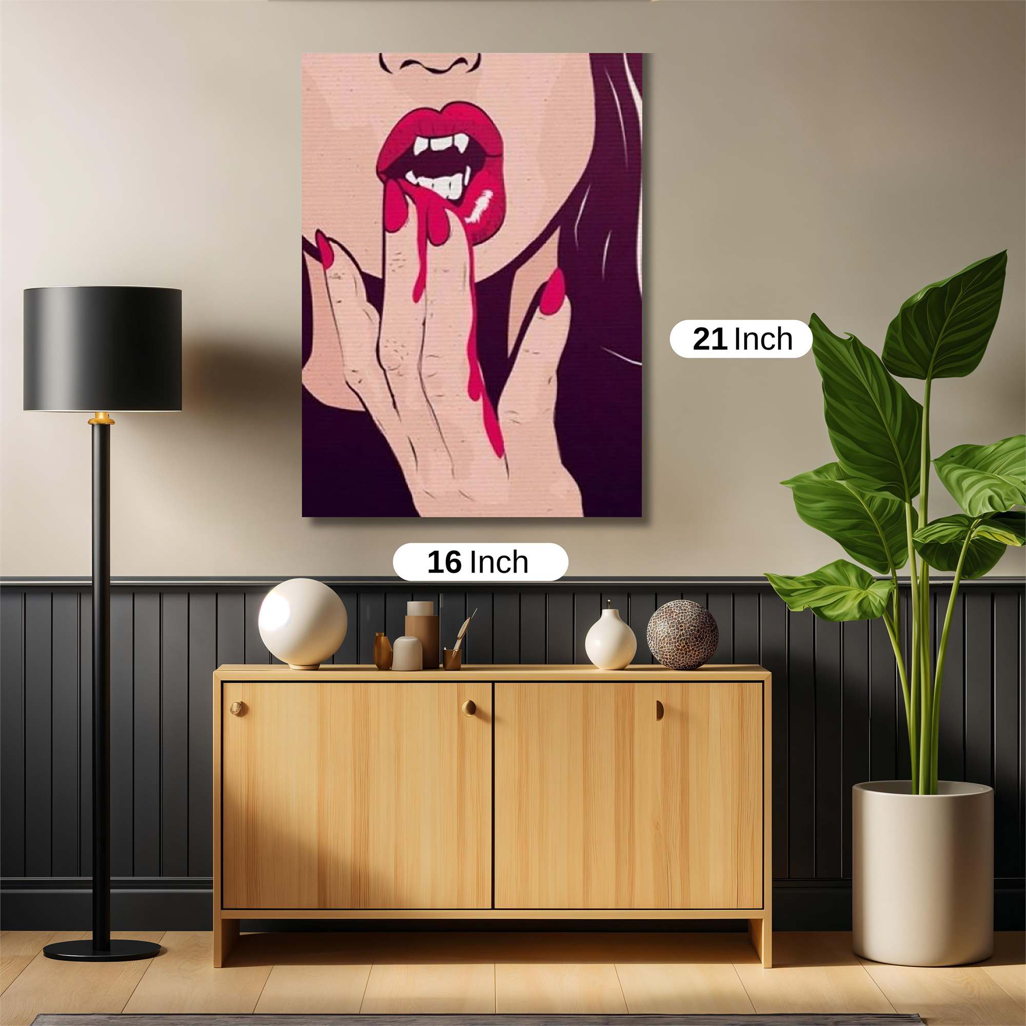 Vampire Allure Safe Wall Magnetic / M