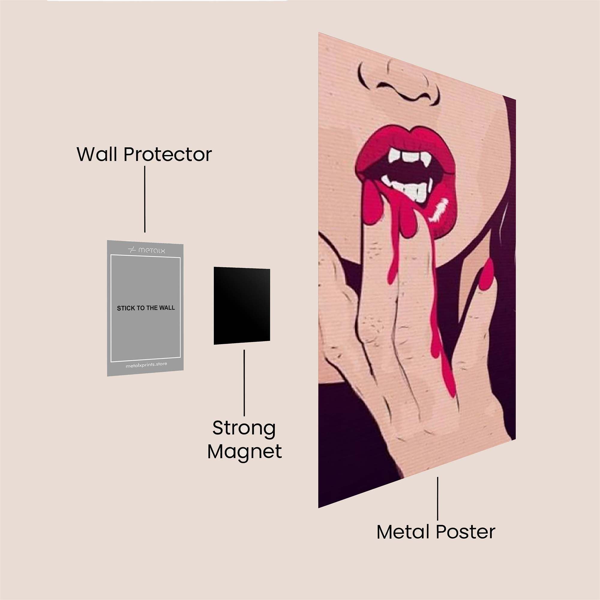 Vampire Allure Safe Wall Magnetic / M