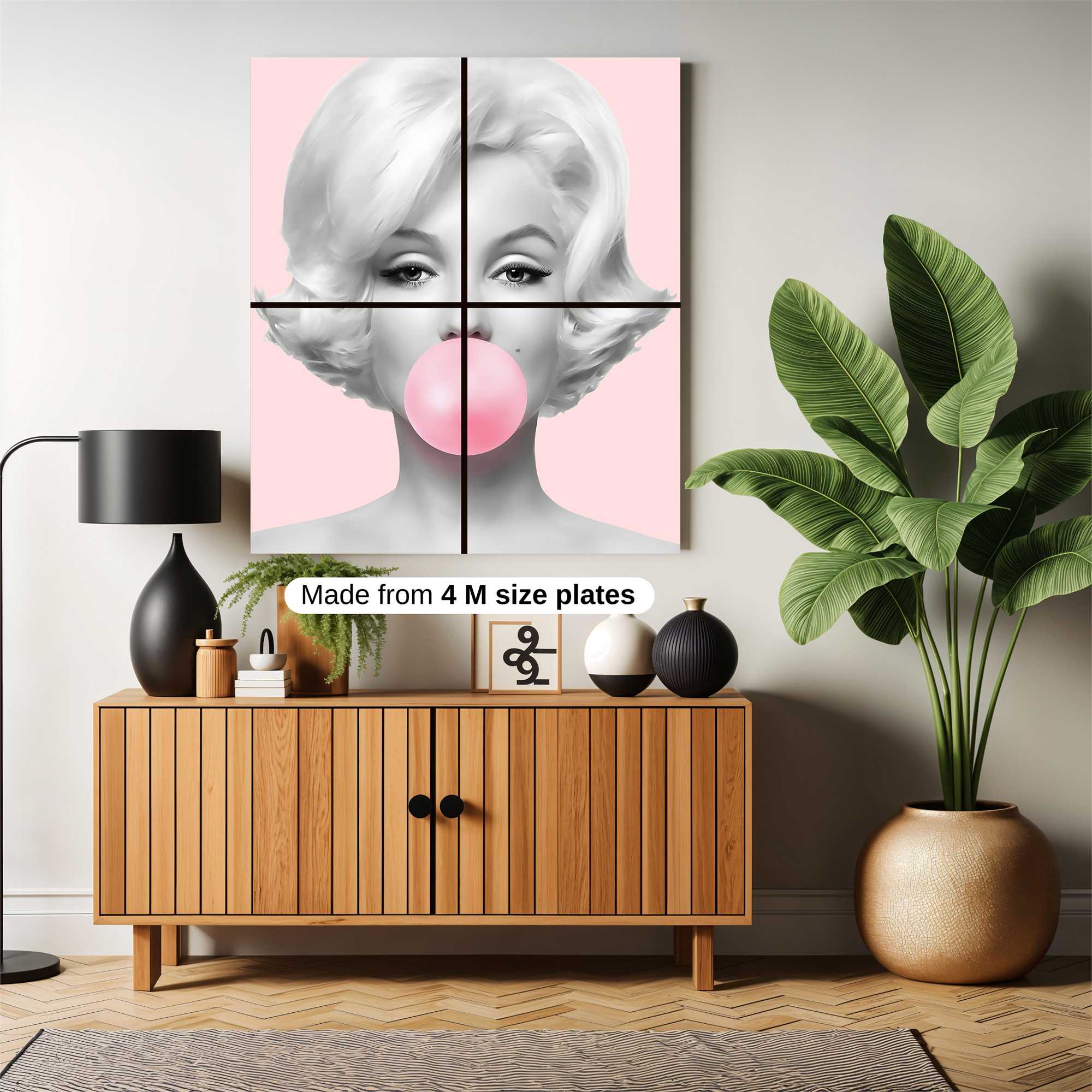 Marilyn Playful Safe Wall Magnetic / M