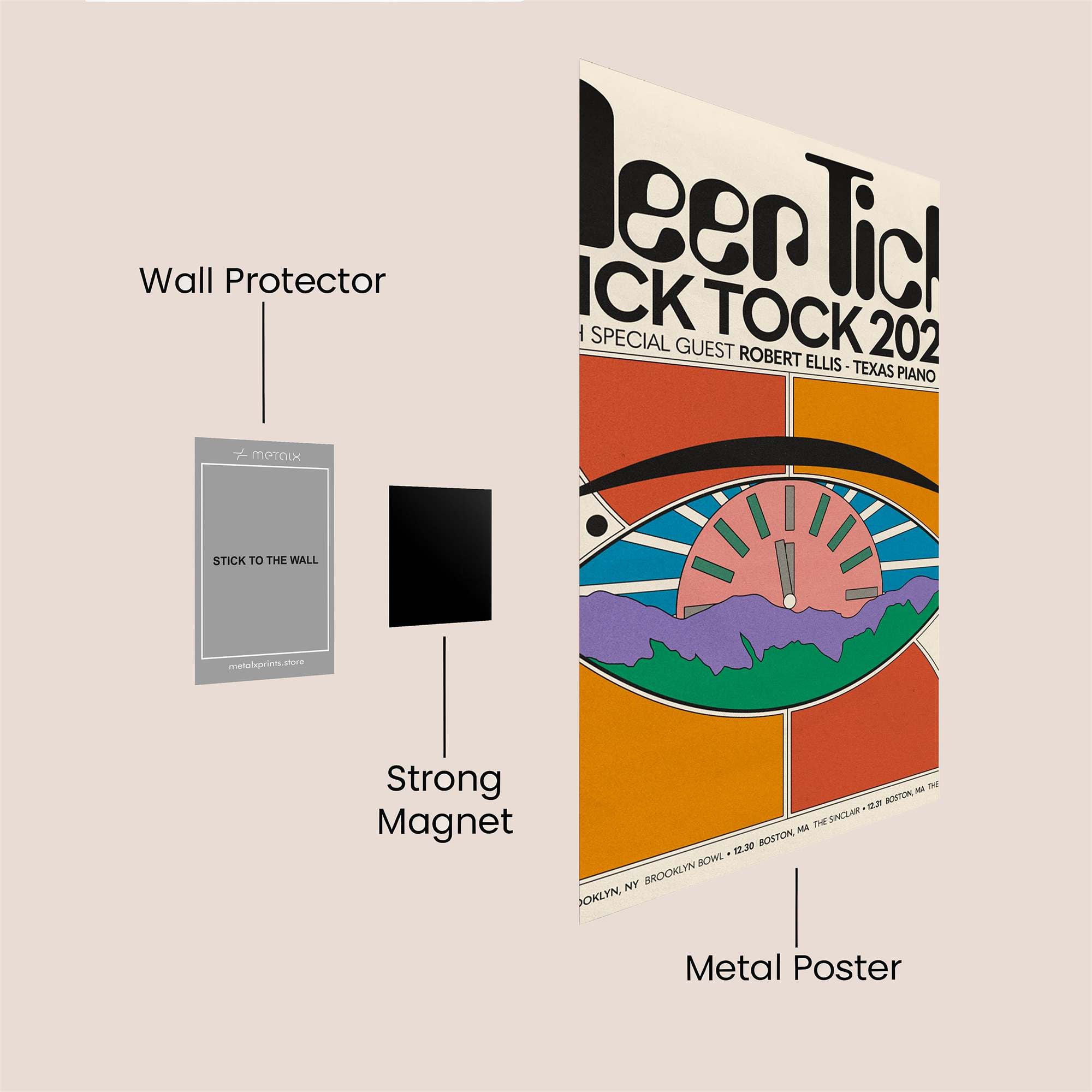 DeerTick Vibrant Safe Wall Magnetic / M
