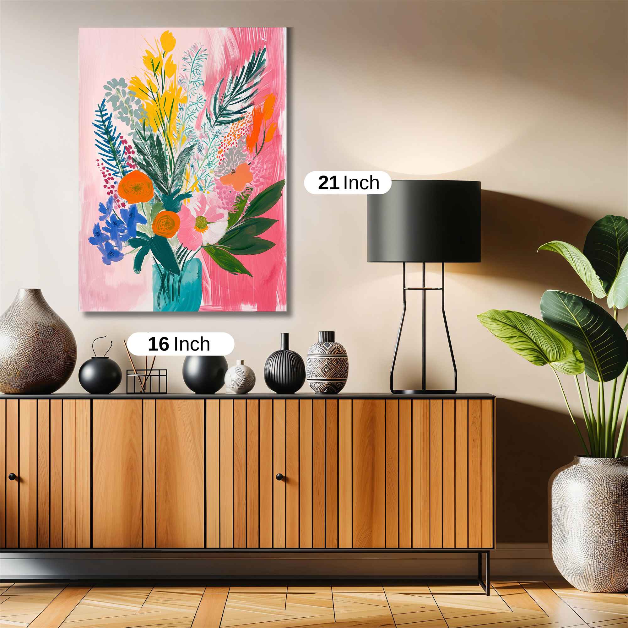 Floral Bliss Safe Wall Magnetic / M