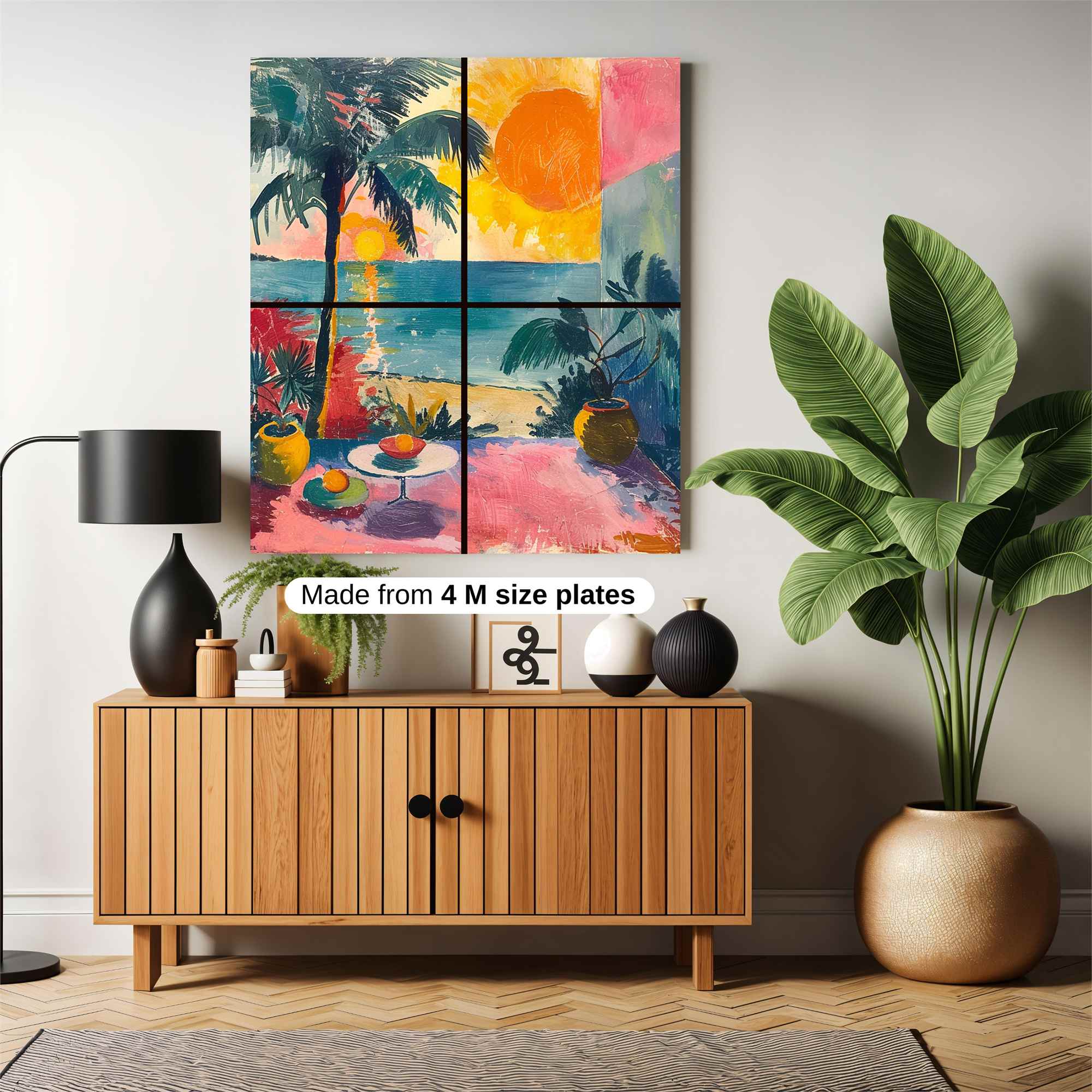 Sunset Serenity Safe Wall Magnetic / M