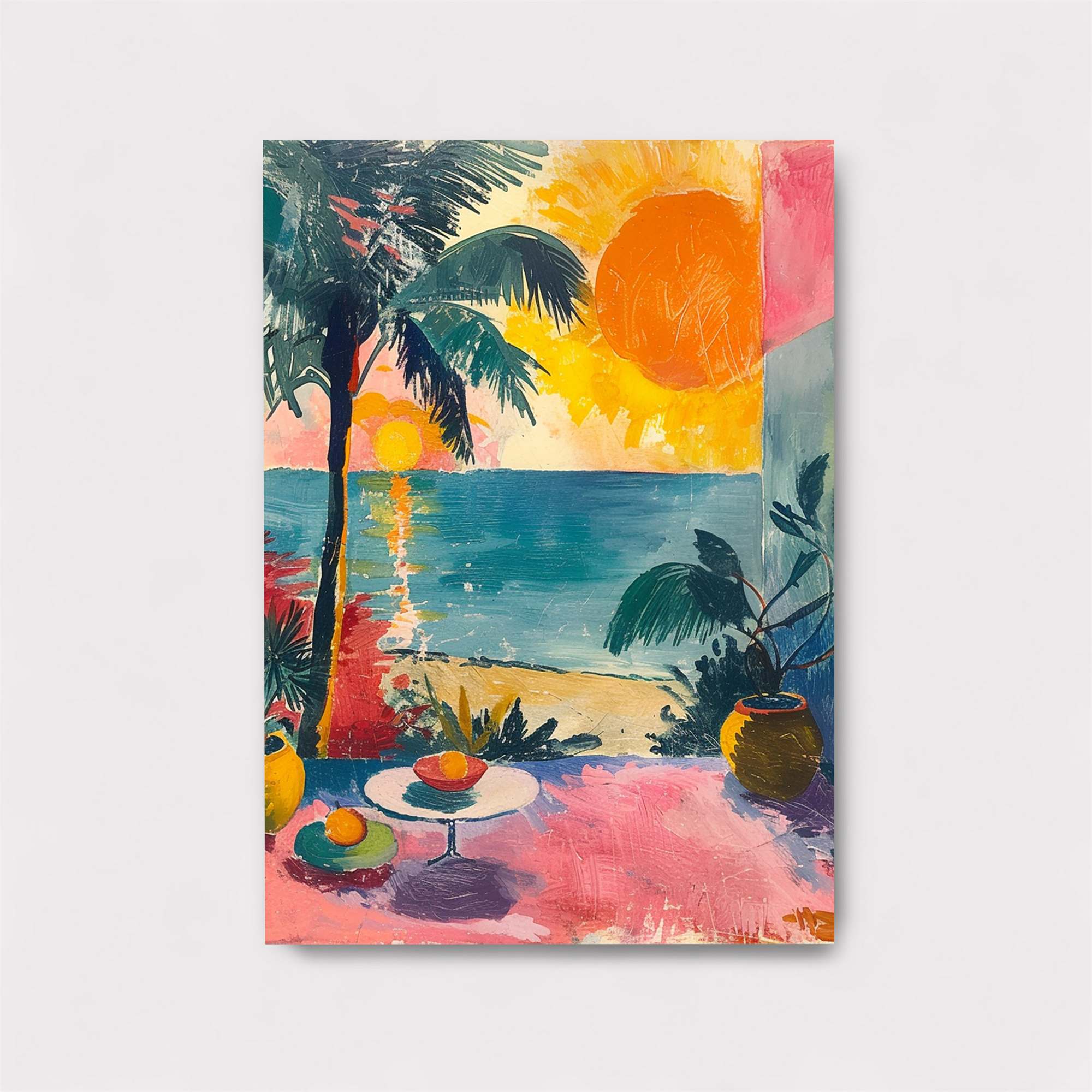 Sunset Serenity Safe Wall Magnetic / M
