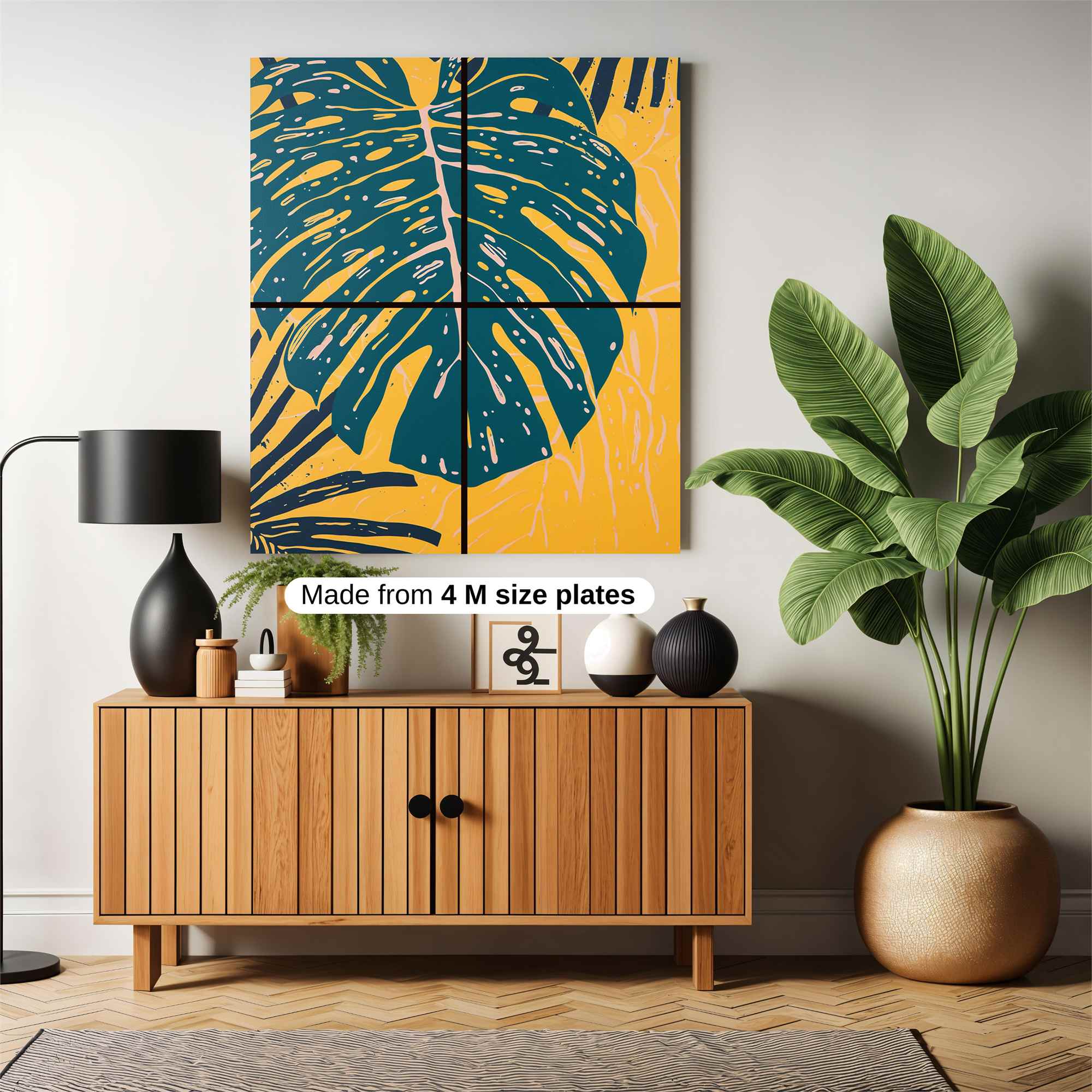 Monstera Serenity Safe Wall Magnetic / M