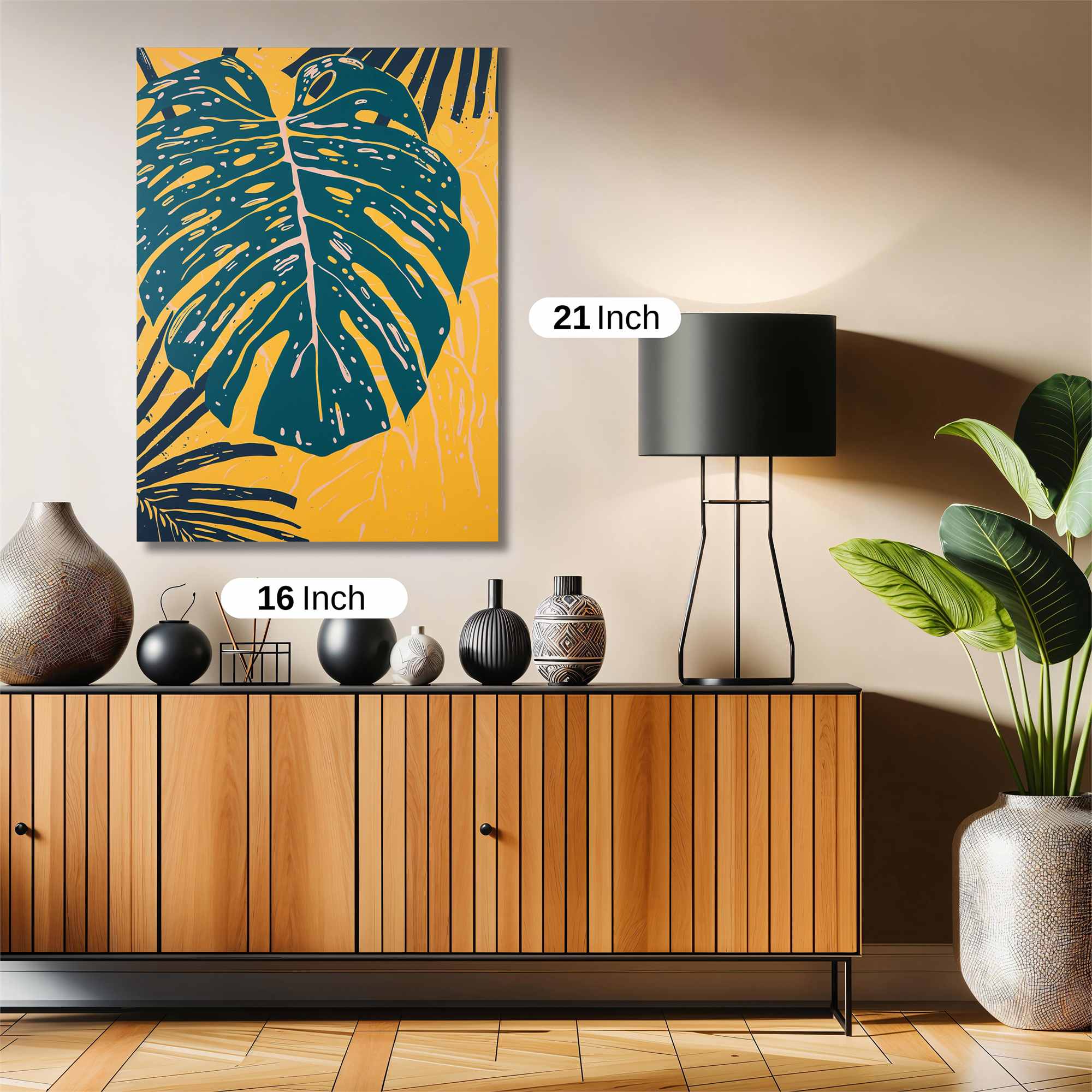 Monstera Serenity Safe Wall Magnetic / M