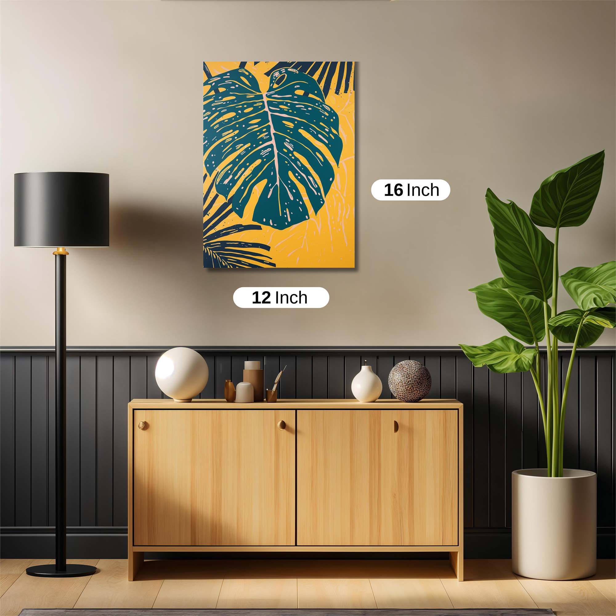 Monstera Serenity Safe Wall Magnetic / M