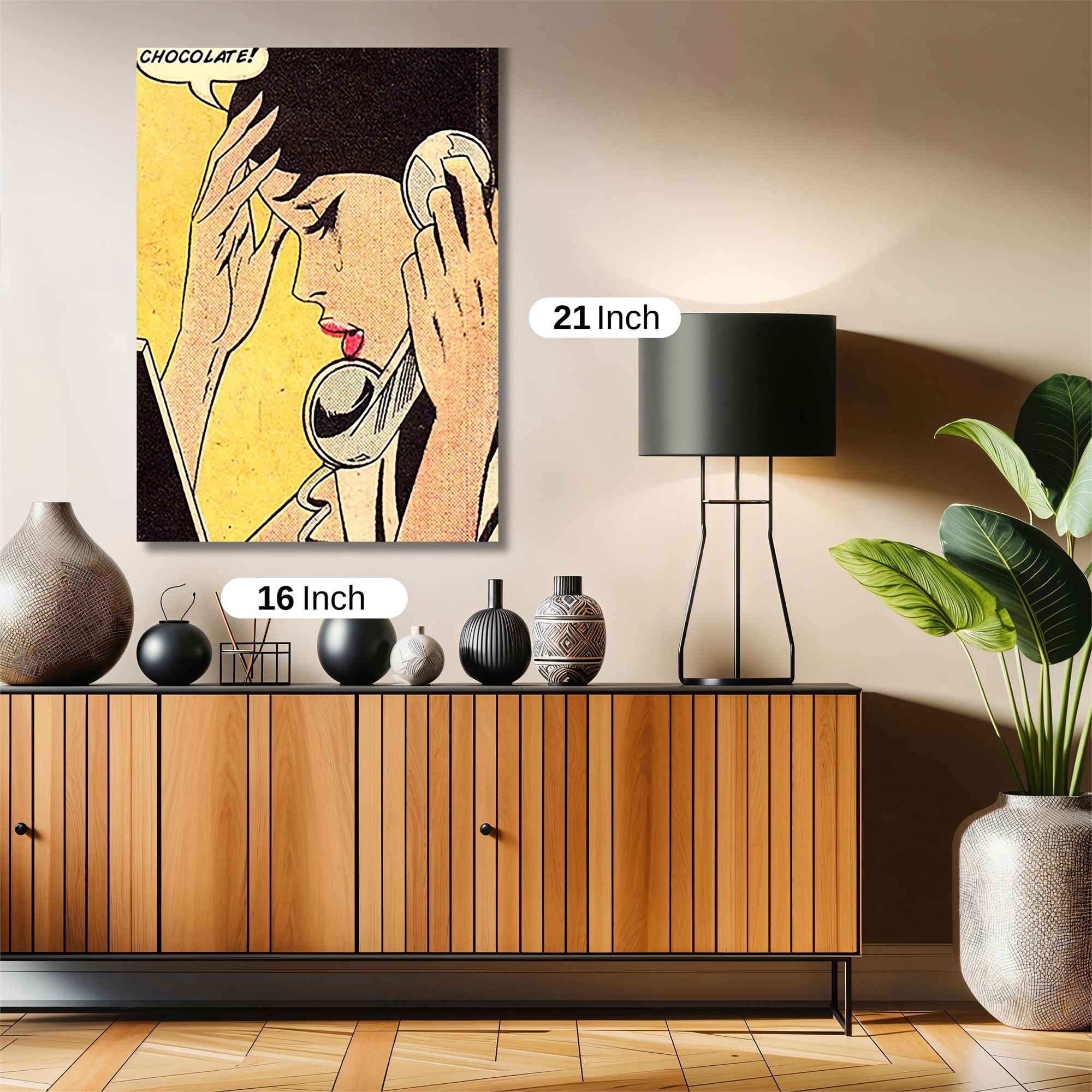 Chocolate Craving Safe Wall Magnetic / M