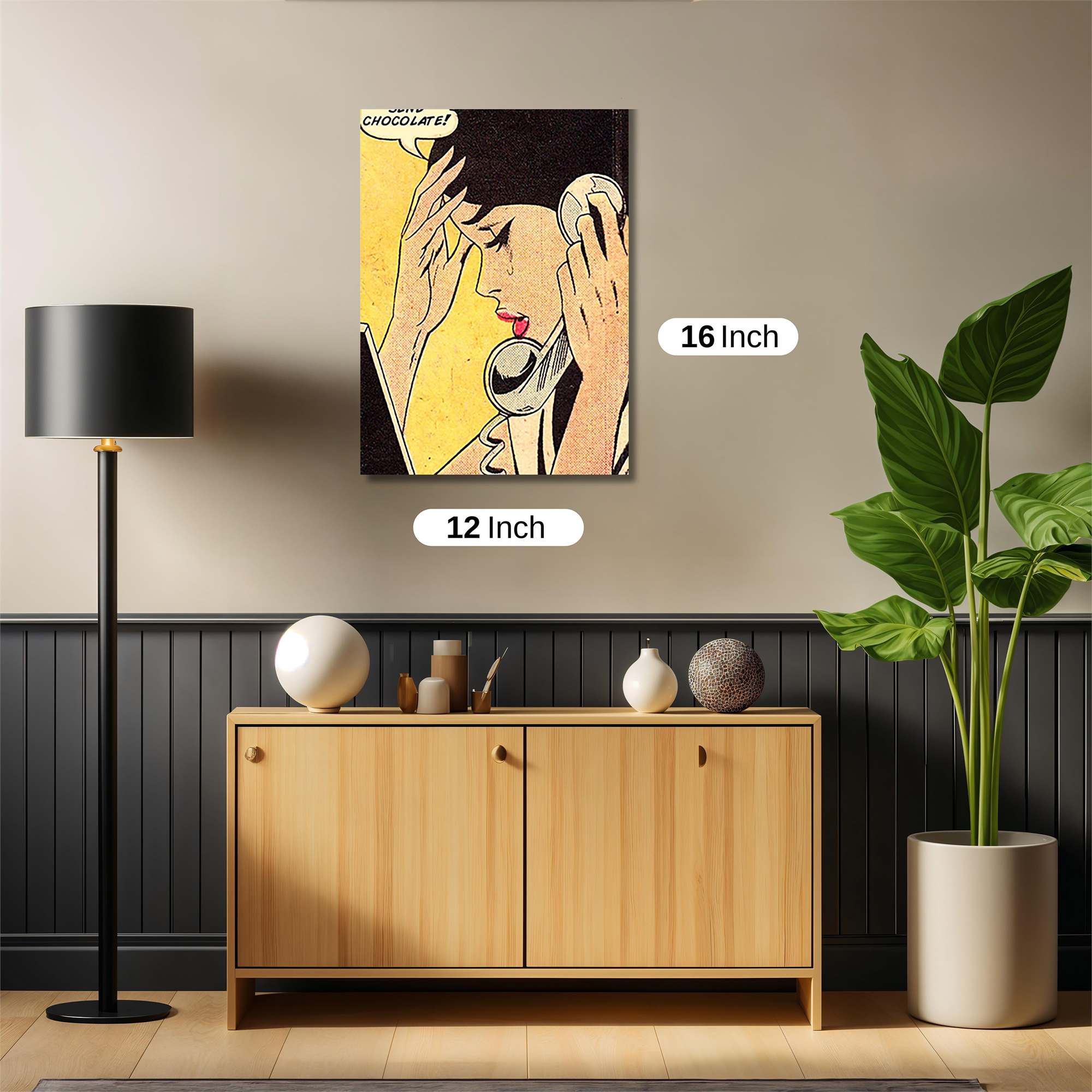 Chocolate Craving Safe Wall Magnetic / M