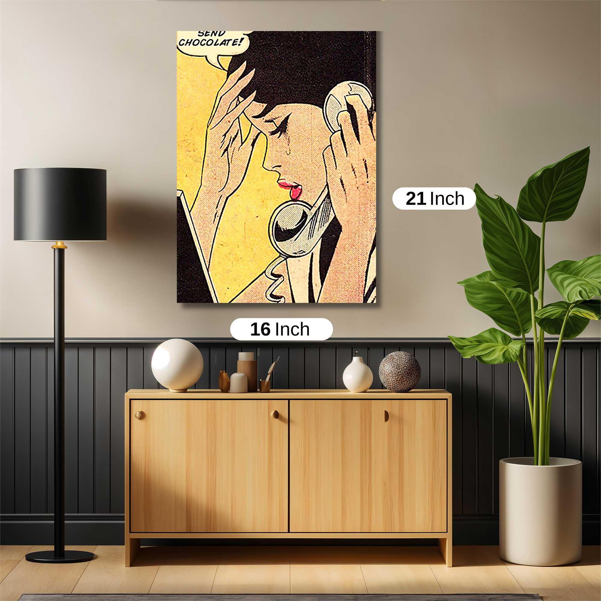 Chocolate Craving Safe Wall Magnetic / M