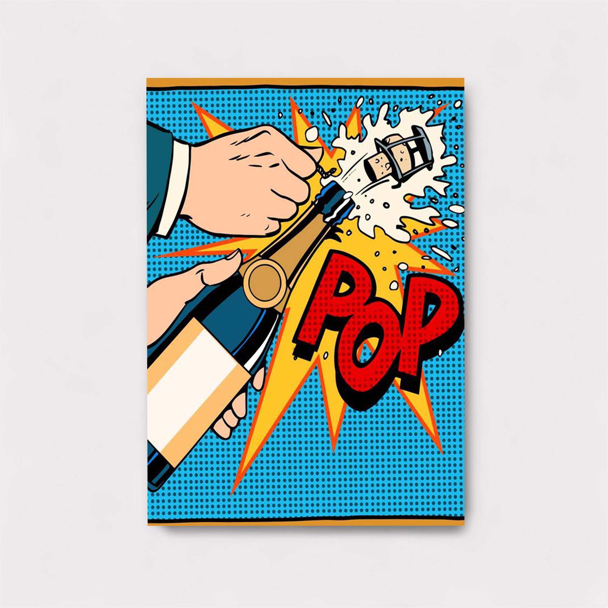 Champagne Exuberance Safe Wall Magnetic / M