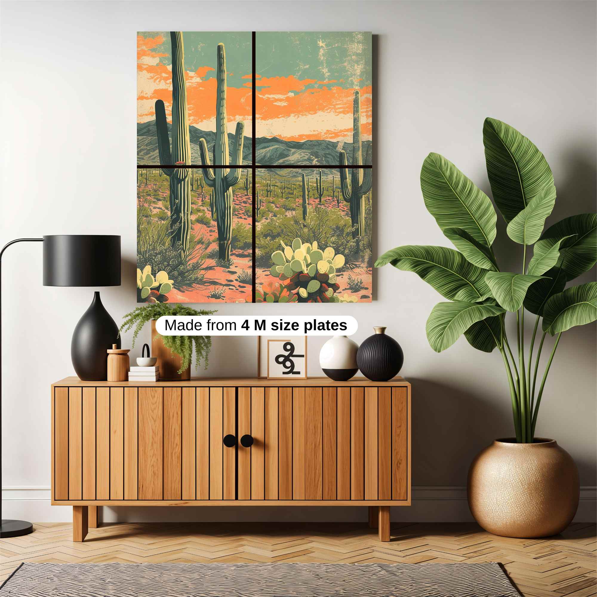 Desert Serenity Safe Wall Magnetic / M