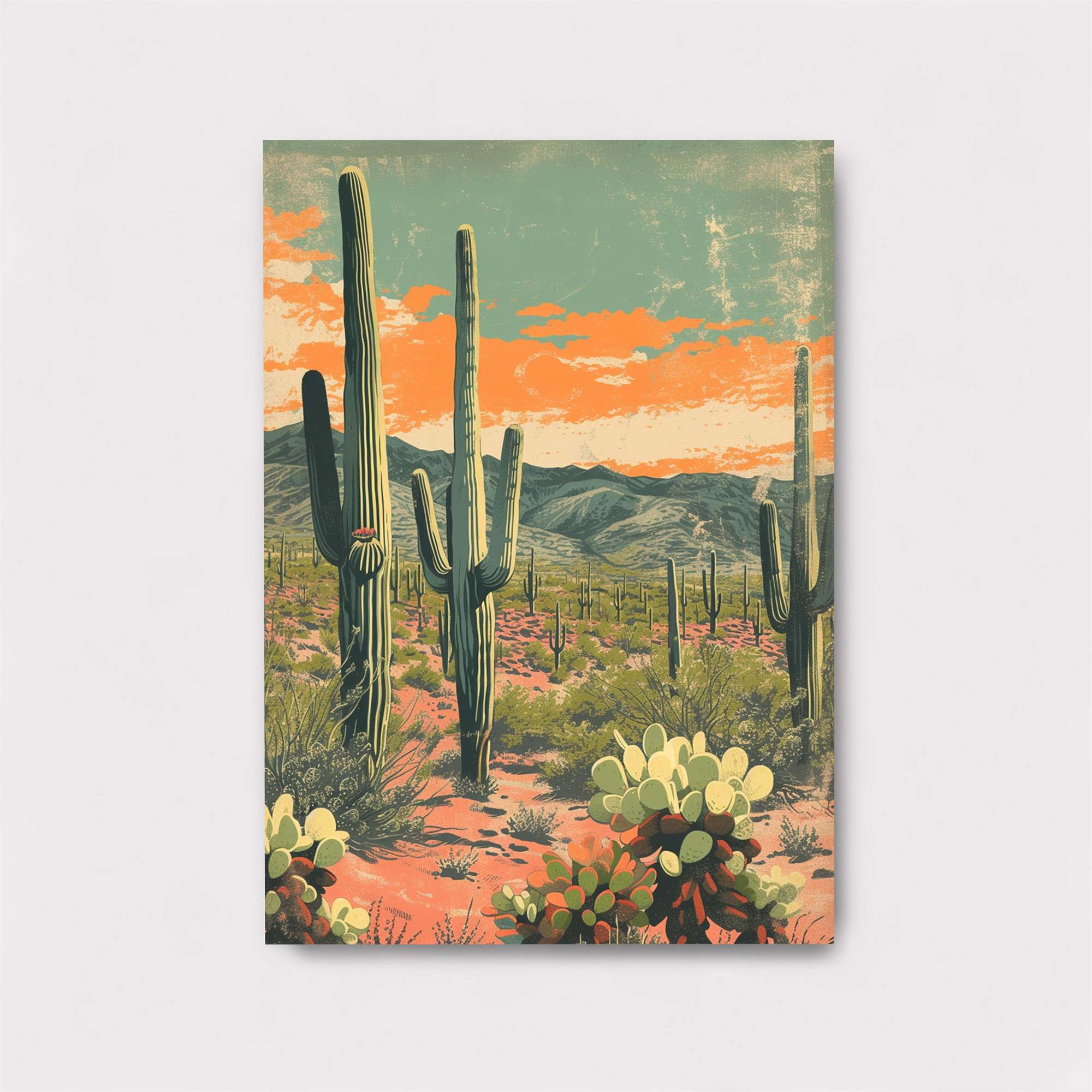 Desert Serenity Safe Wall Magnetic / M