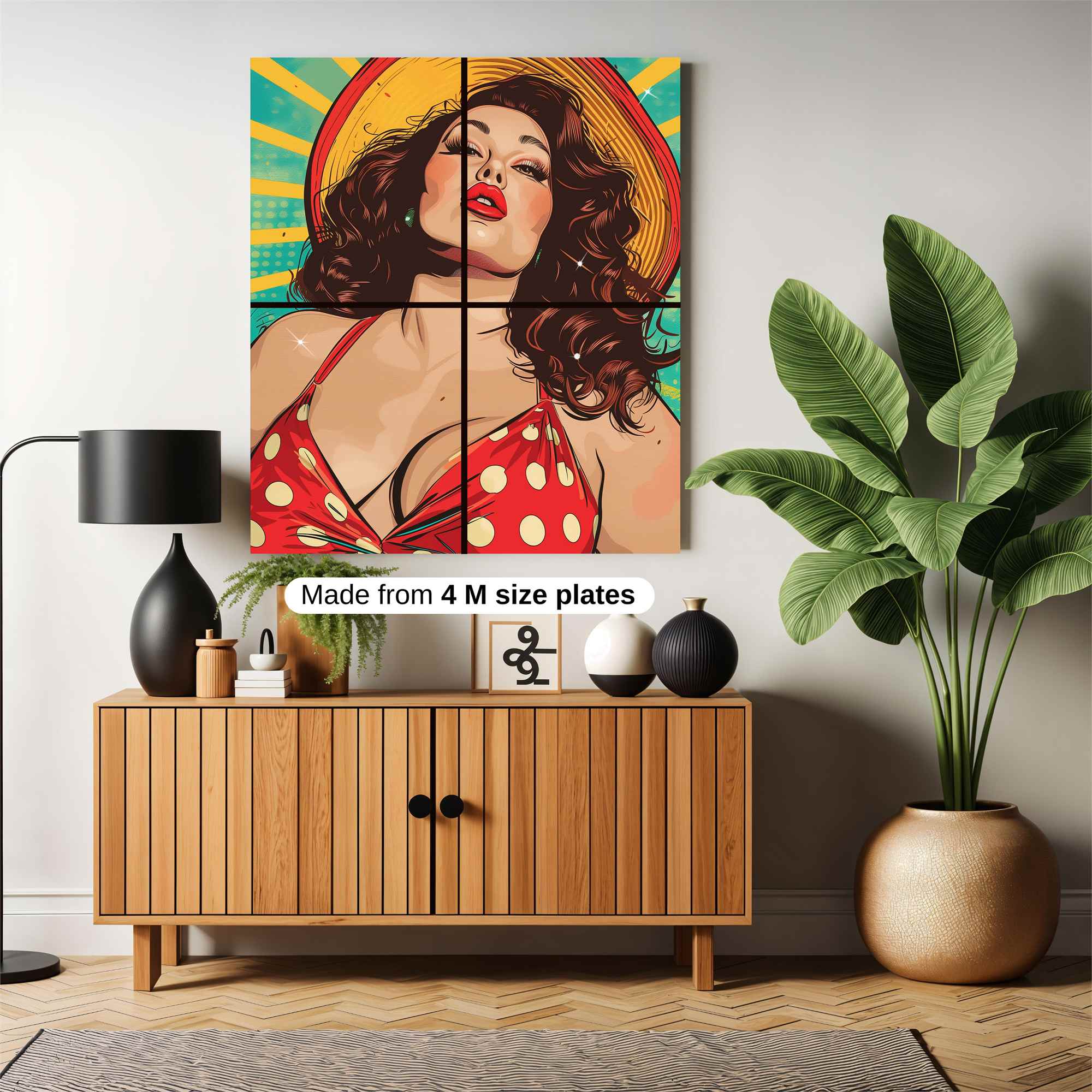 Sunshine Sultry Safe Wall Magnetic / M
