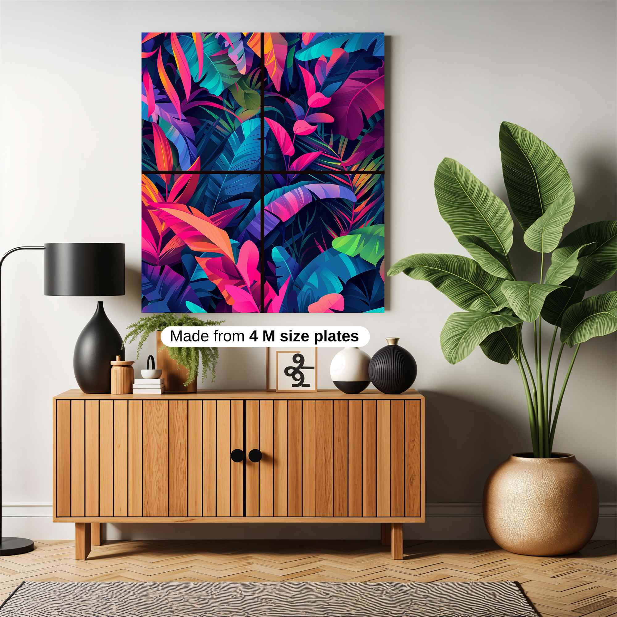 Tropical Euphoria Safe Wall Magnetic / M