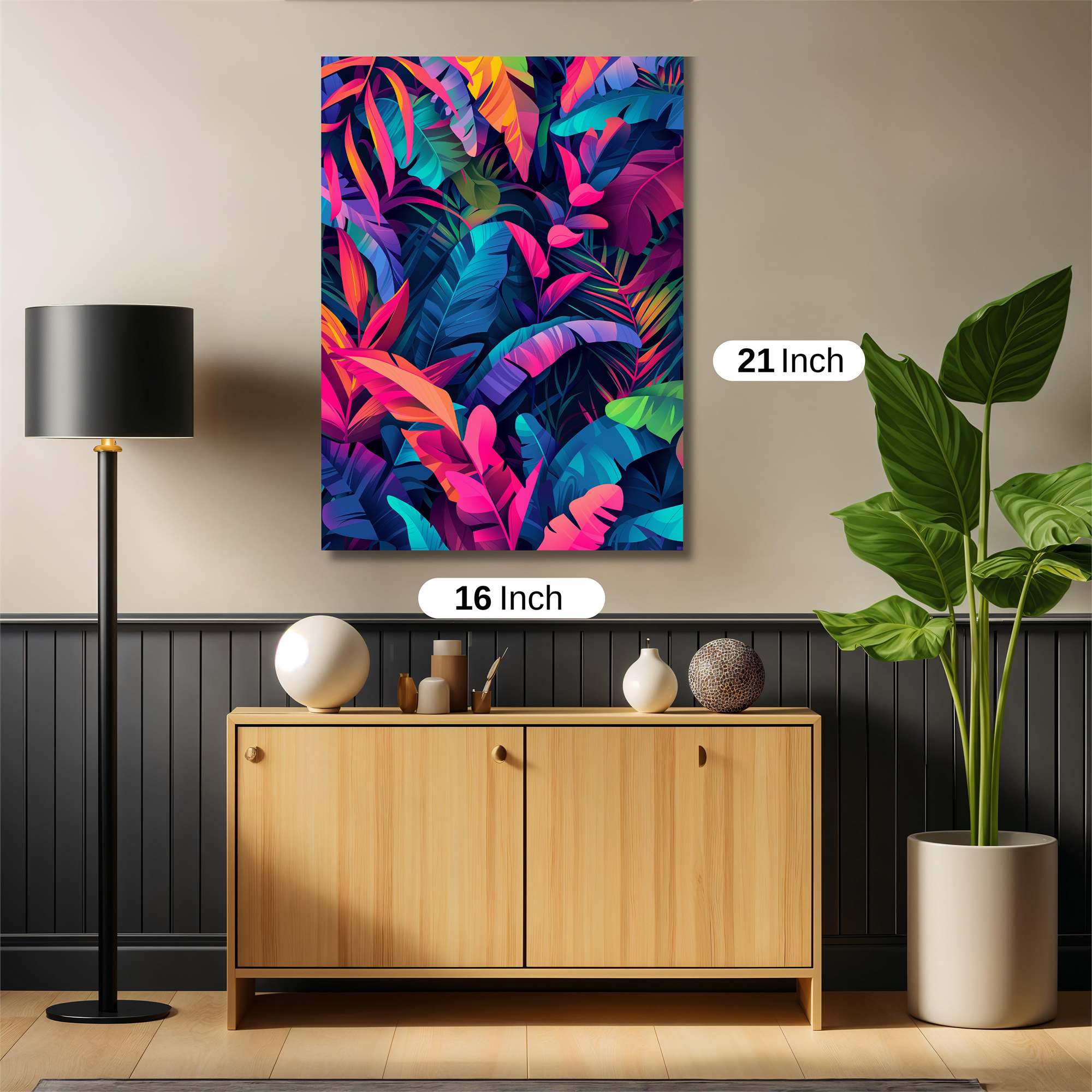 Tropical Euphoria Safe Wall Magnetic / M