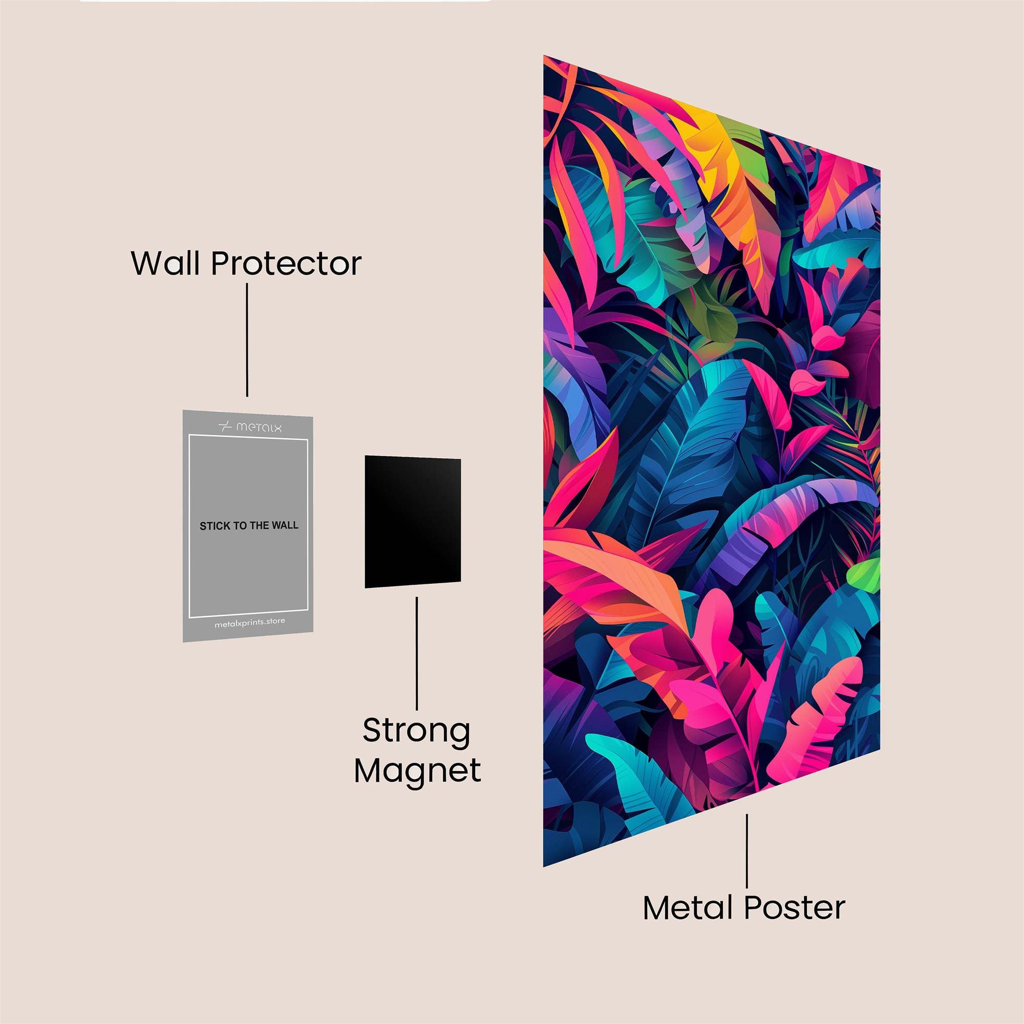 Tropical Euphoria Safe Wall Magnetic / M