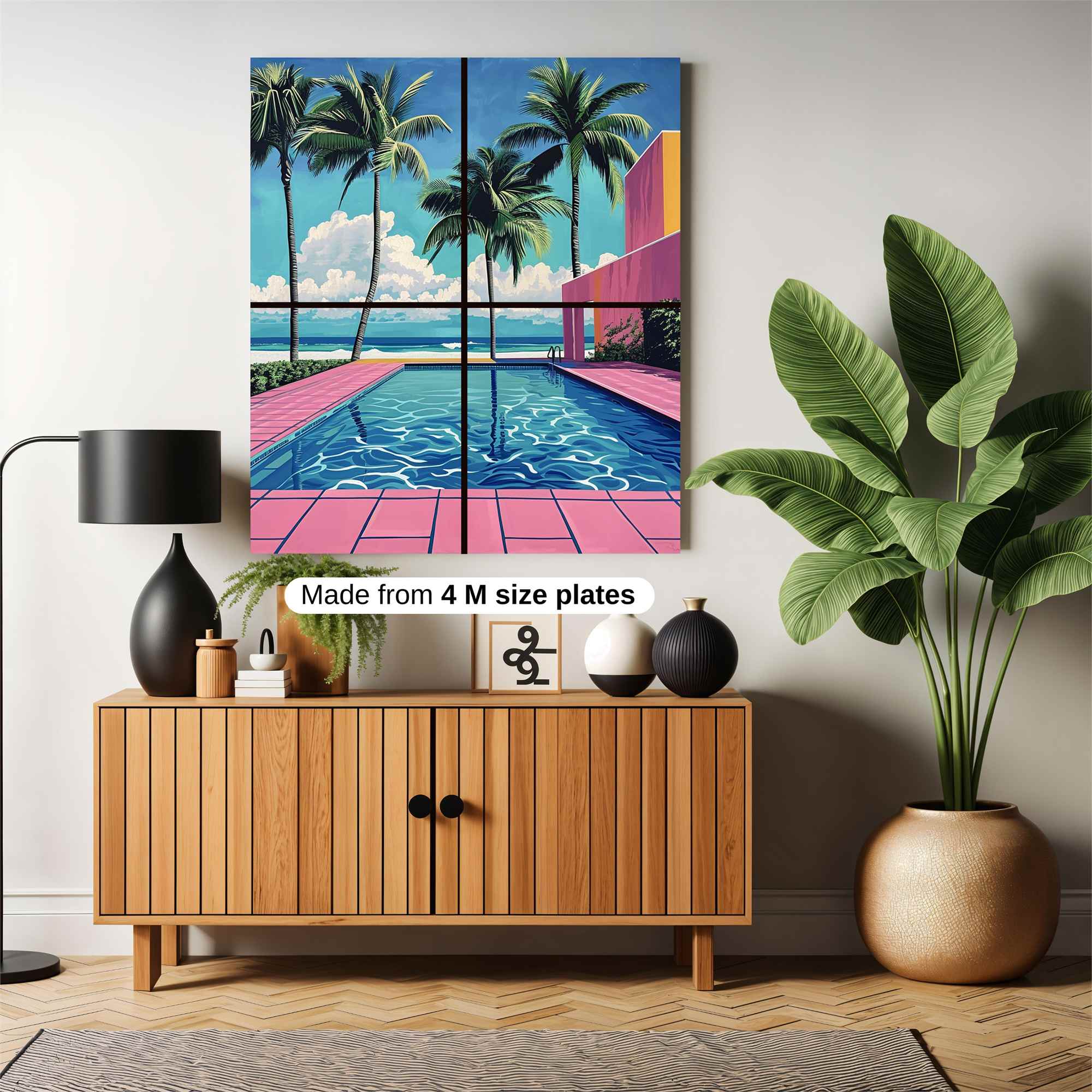 Tropical Bliss Safe Wall Magnetic / M