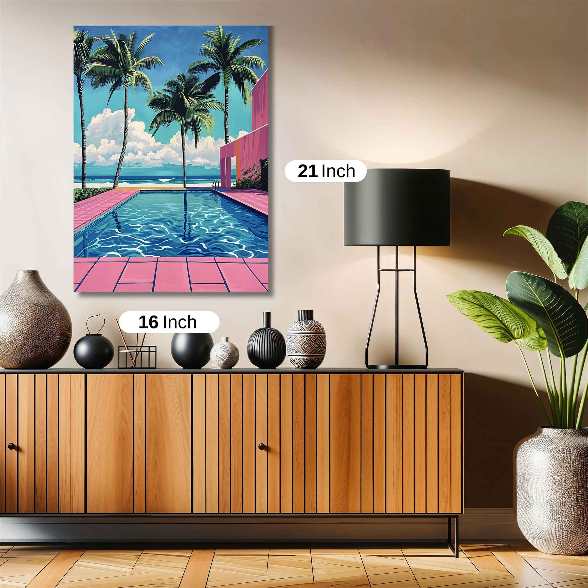 Tropical Bliss Safe Wall Magnetic / M