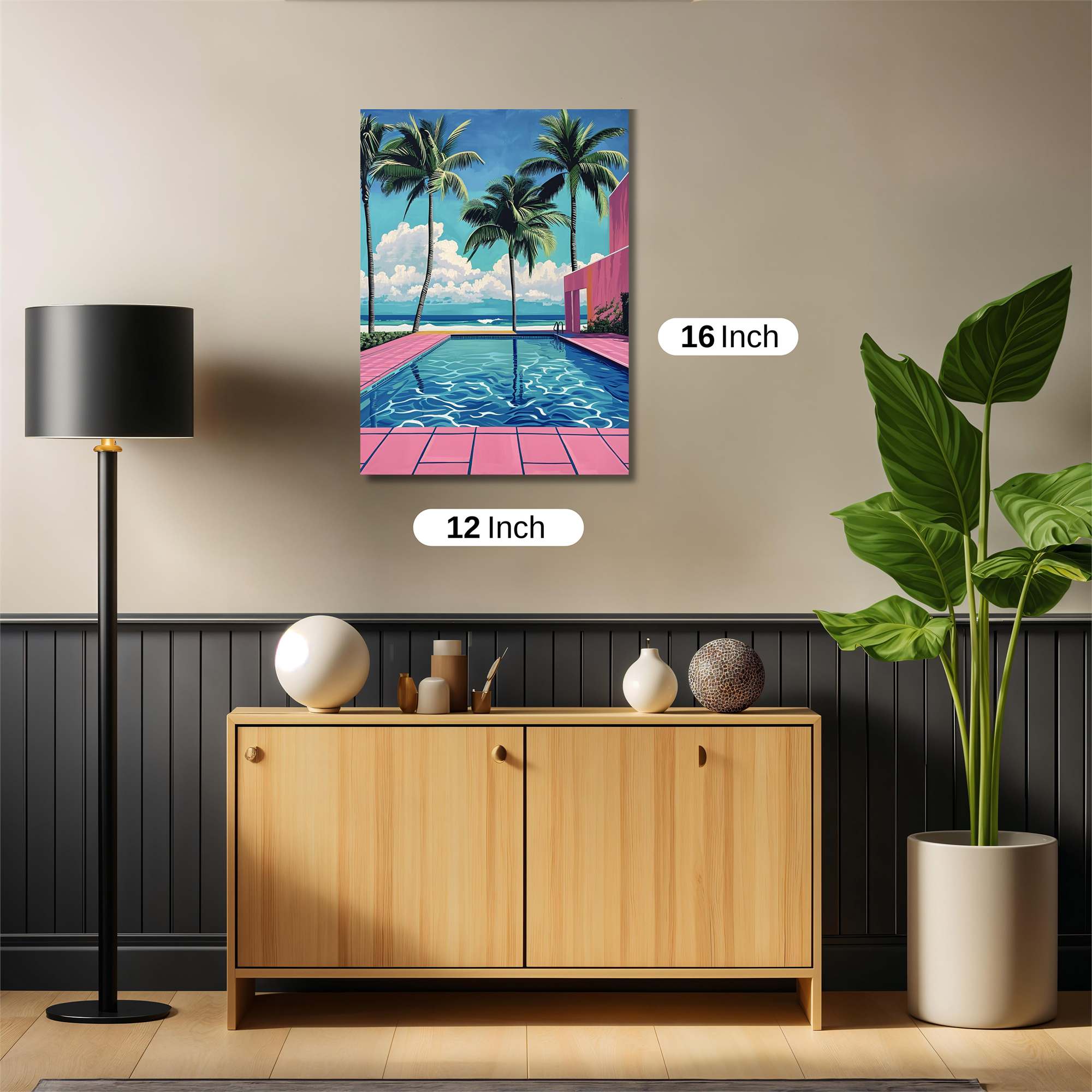 Tropical Bliss Safe Wall Magnetic / M