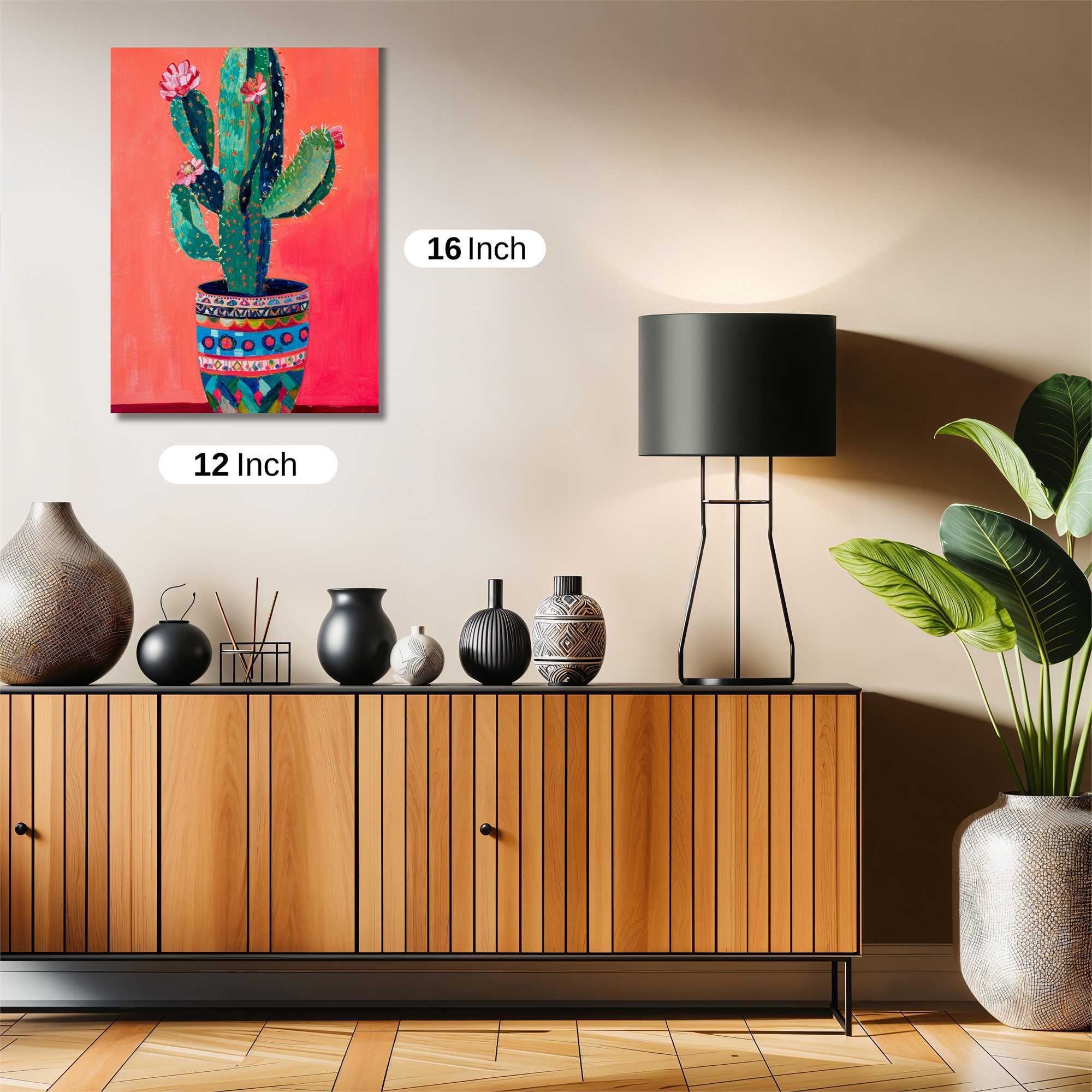 Cactus Cheer Safe Wall Magnetic / M