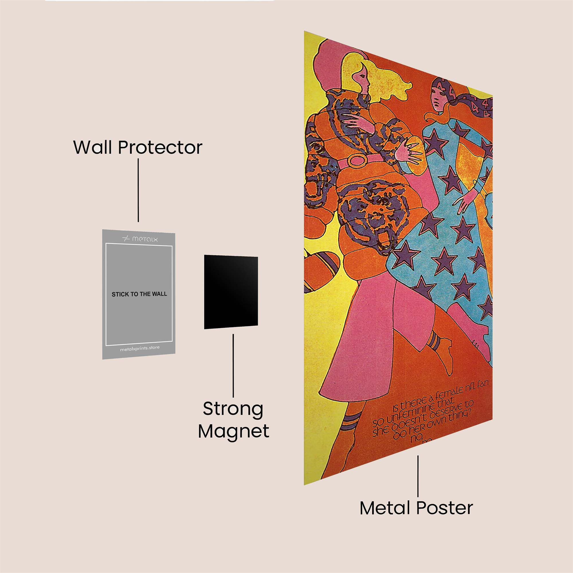 Starry Embrace Safe Wall Magnetic / M