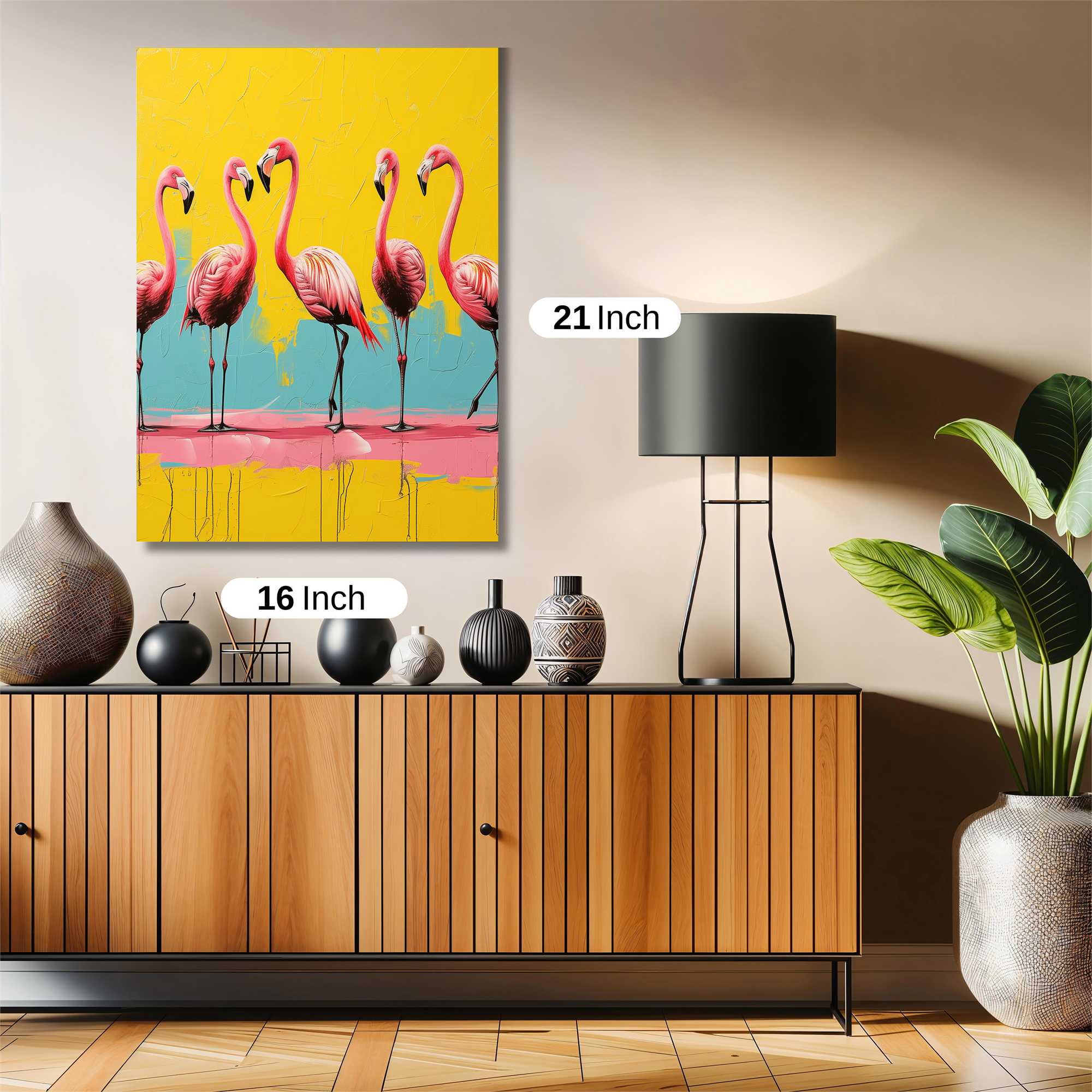 Flamingo Fiesta Safe Wall Magnetic / M