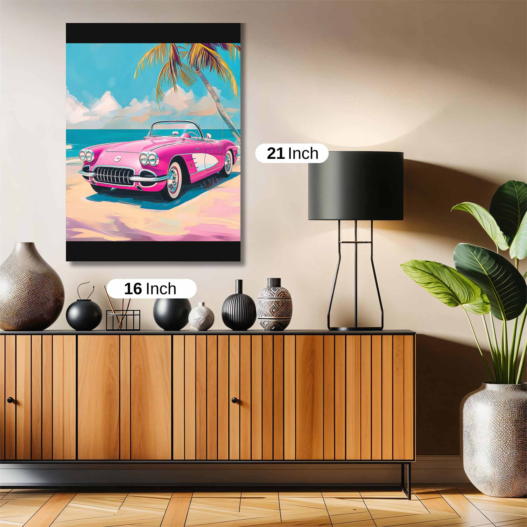 Corvette Dream Safe Wall Magnetic / M