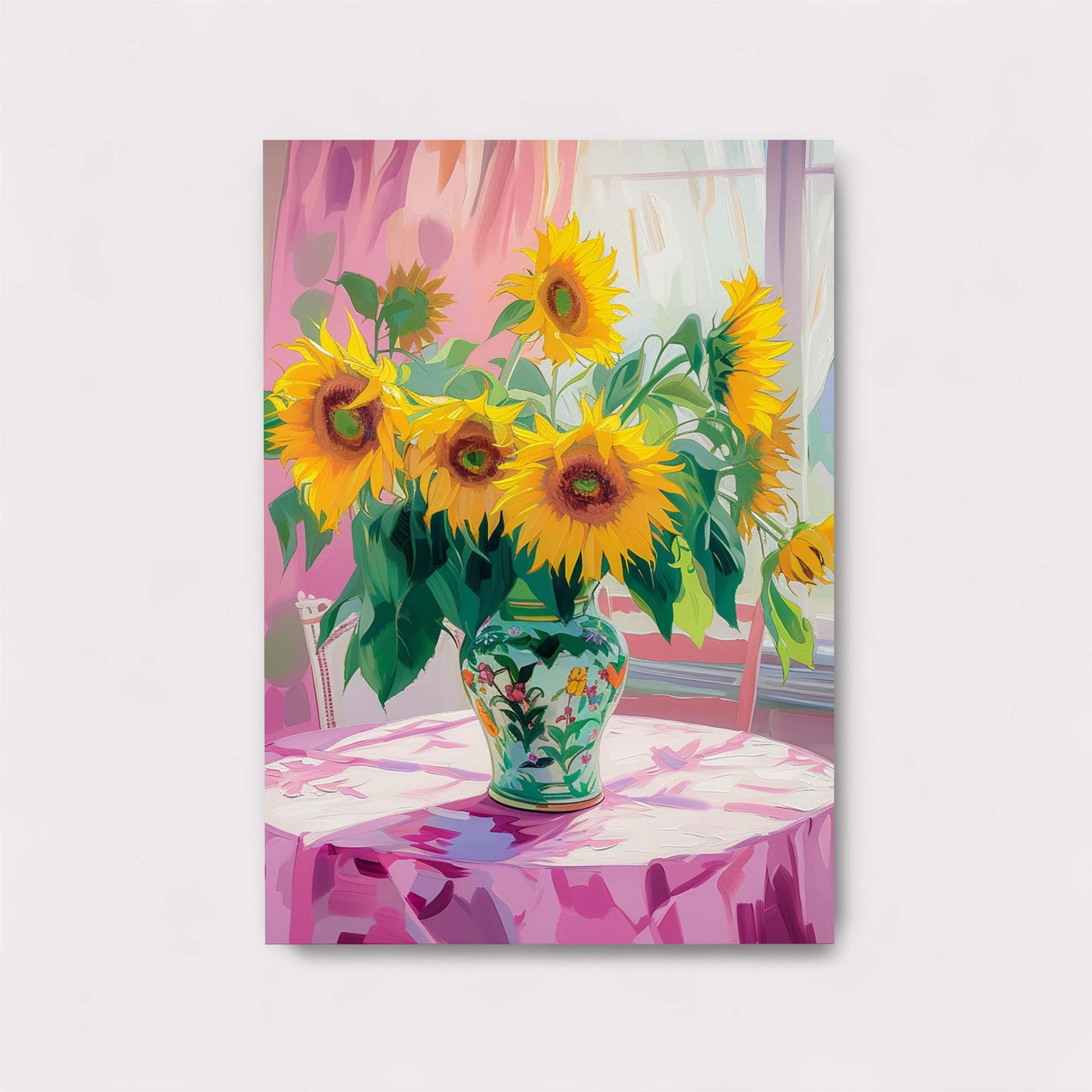 Sunflowers Serene Safe Wall Magnetic / M