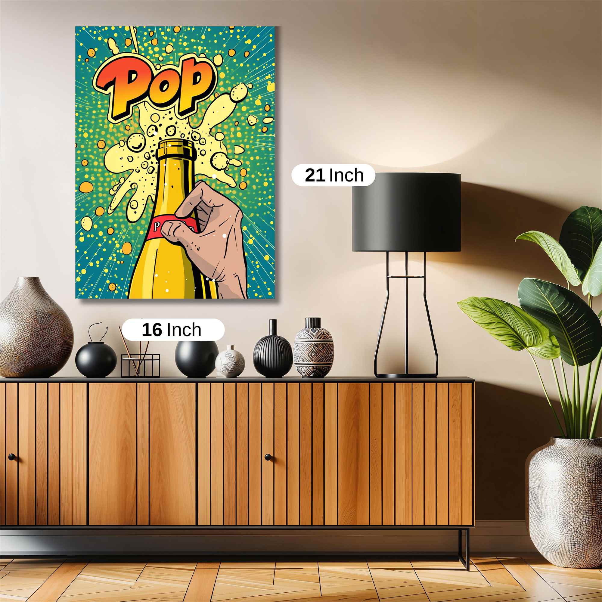 Pop Fizz Safe Wall Magnetic / M