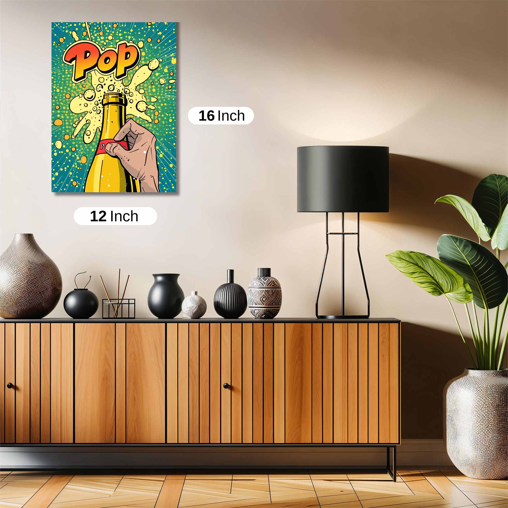 Pop Fizz Safe Wall Magnetic / M