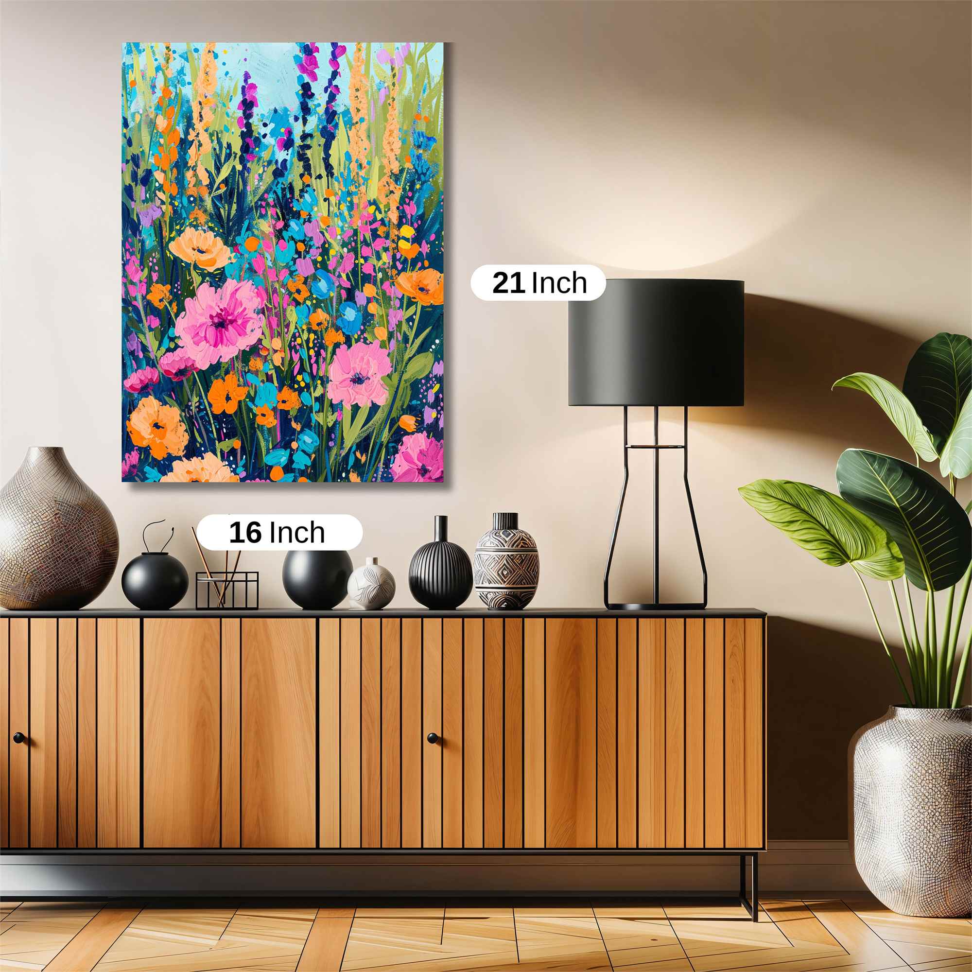 Floral Bliss Safe Wall Magnetic / M