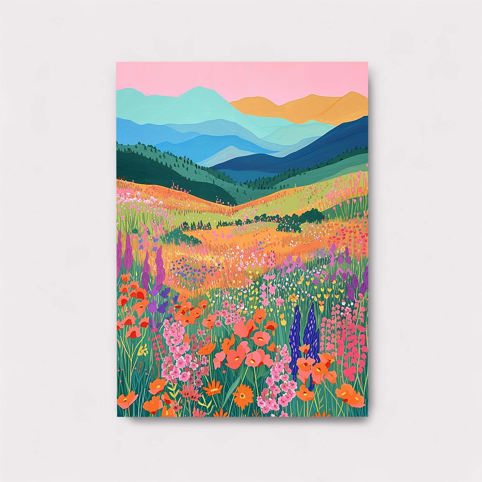 Mountain Bliss Safe Wall Magnetic / M