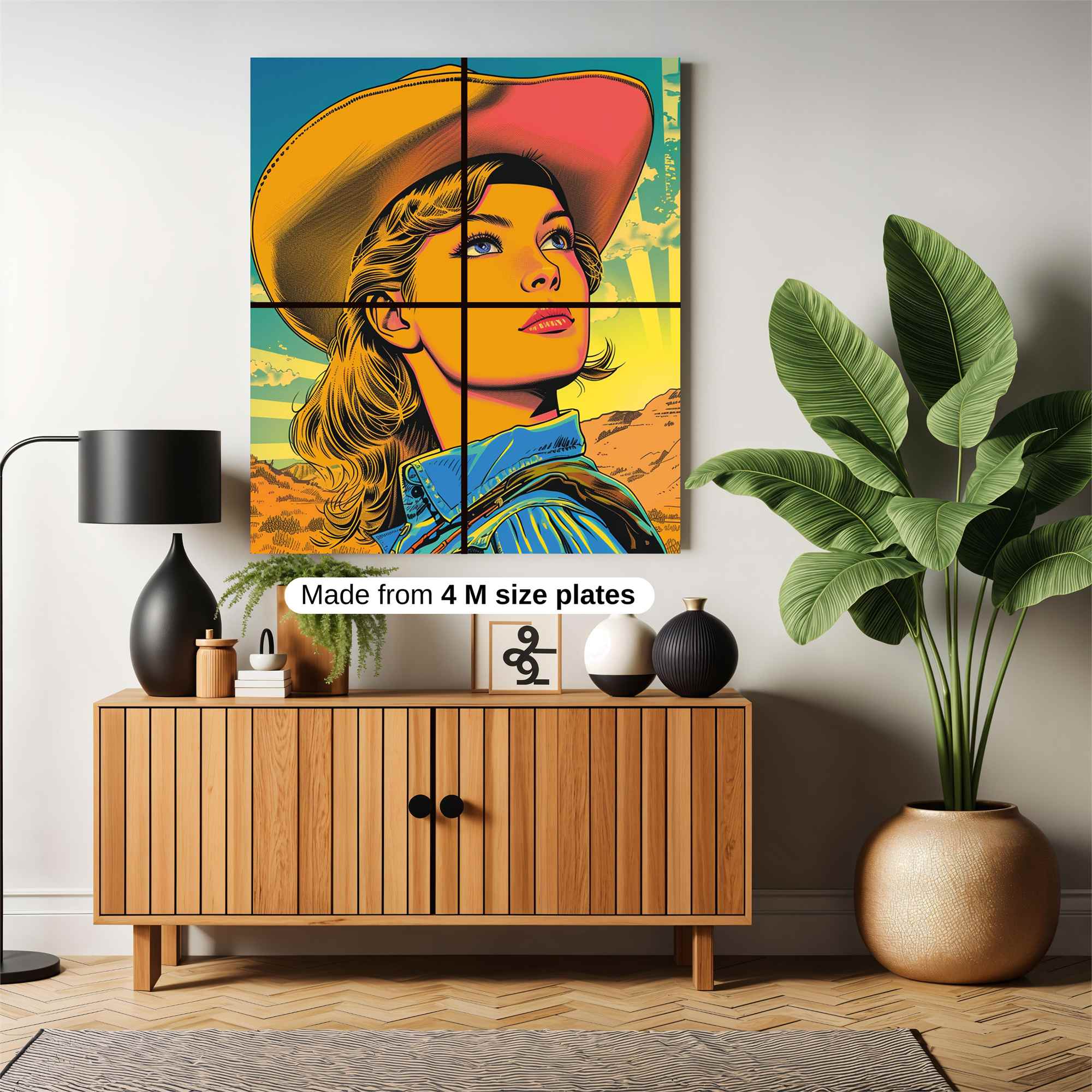 Cowgirl Dream Safe Wall Magnetic / M