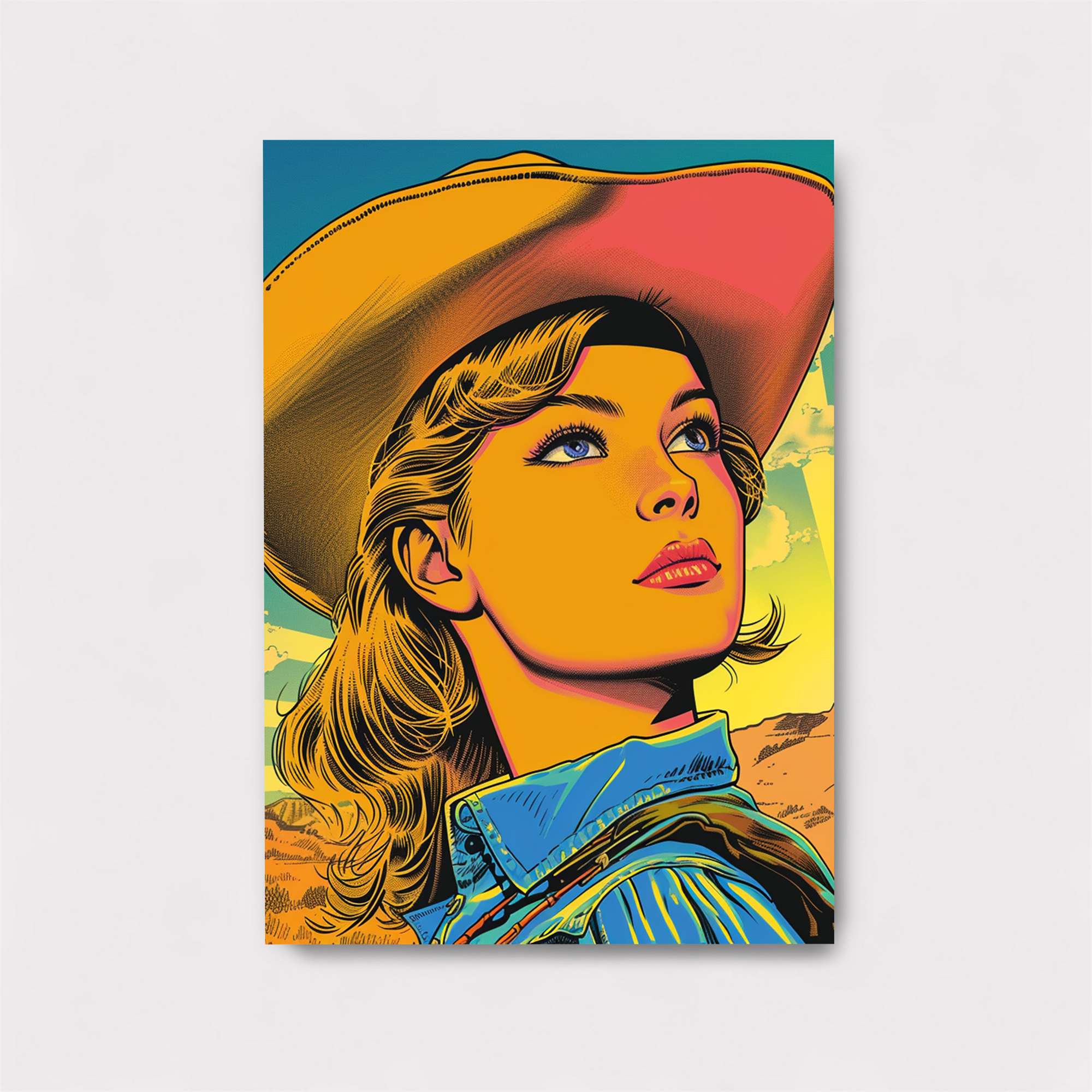Cowgirl Dream Safe Wall Magnetic / M