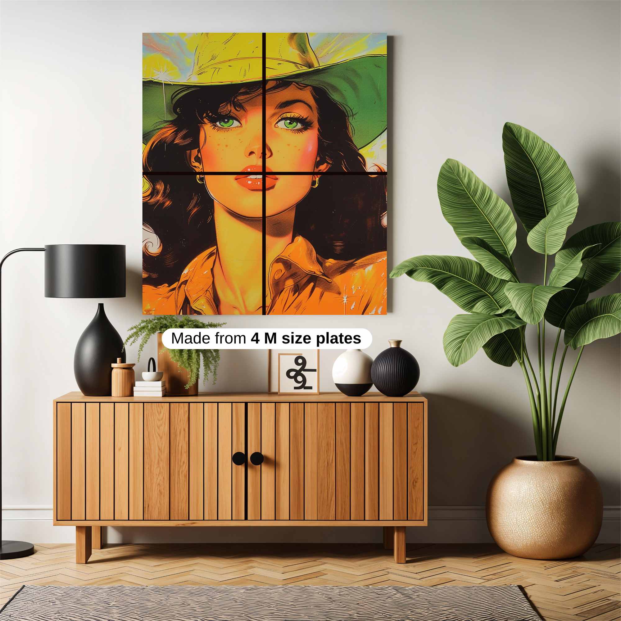 Cowgirl Enigma Safe Wall Magnetic / M