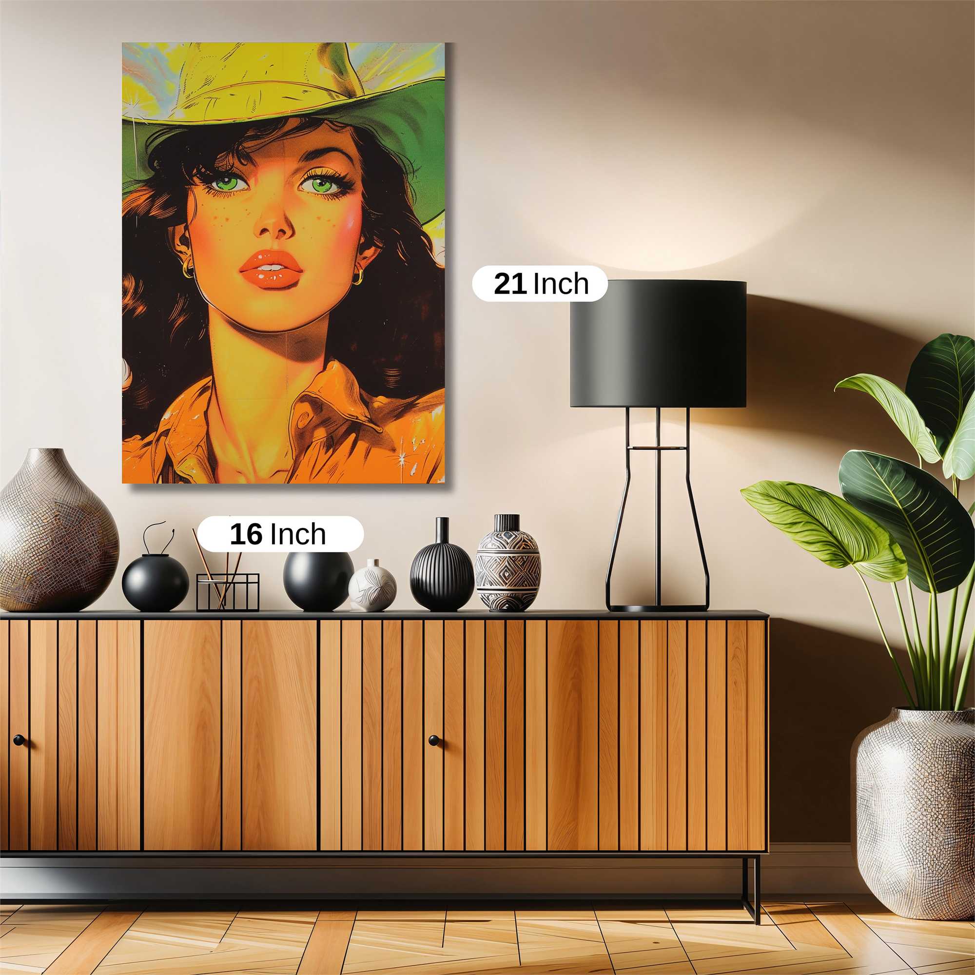 Cowgirl Enigma Safe Wall Magnetic / M