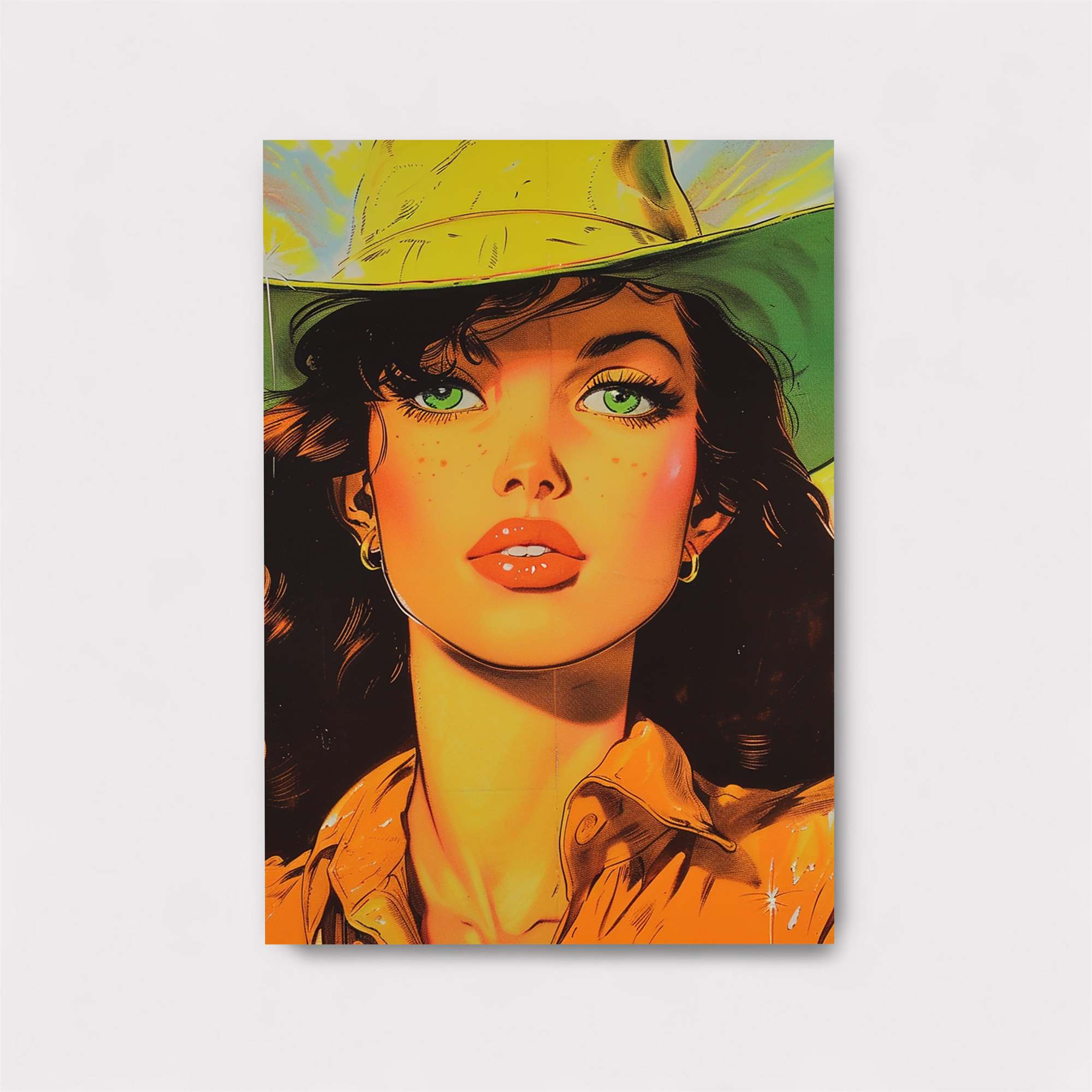 Cowgirl Enigma Safe Wall Magnetic / M