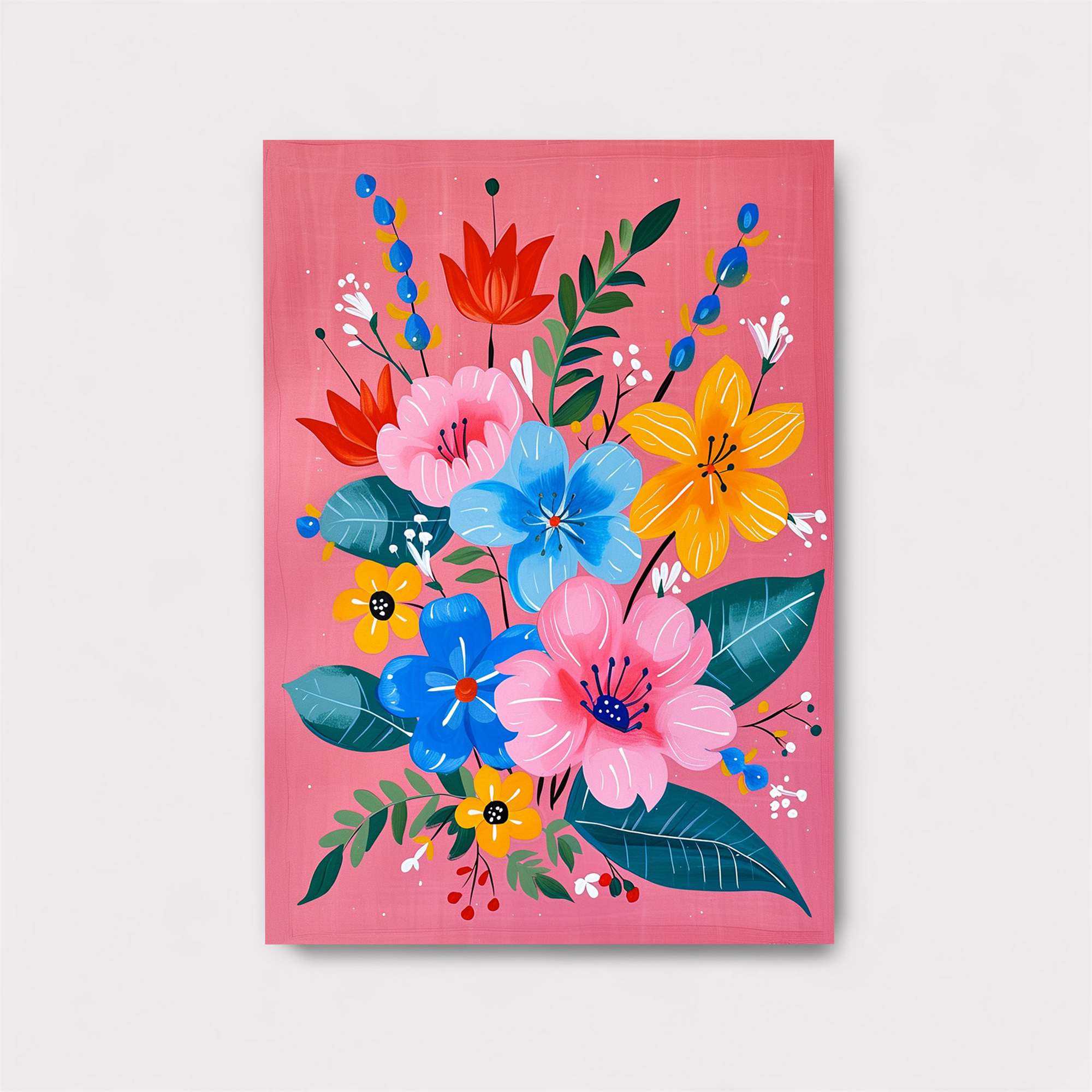 Floral Fiesta Safe Wall Magnetic / M