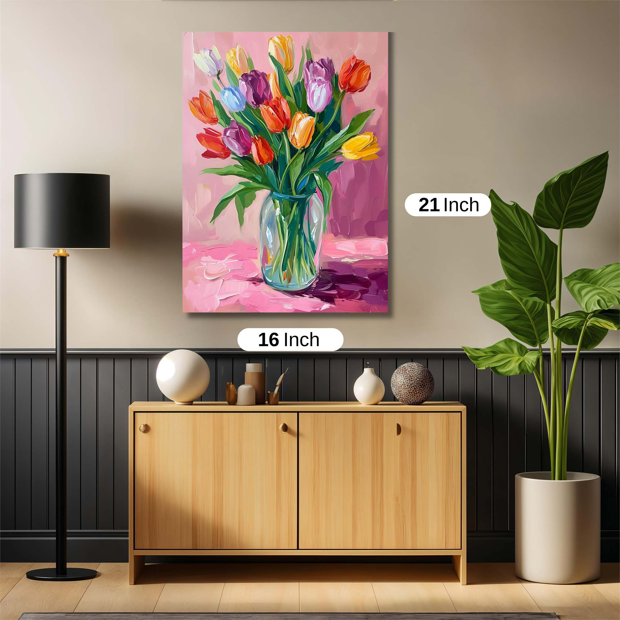 Tulip Radiance Safe Wall Magnetic / M