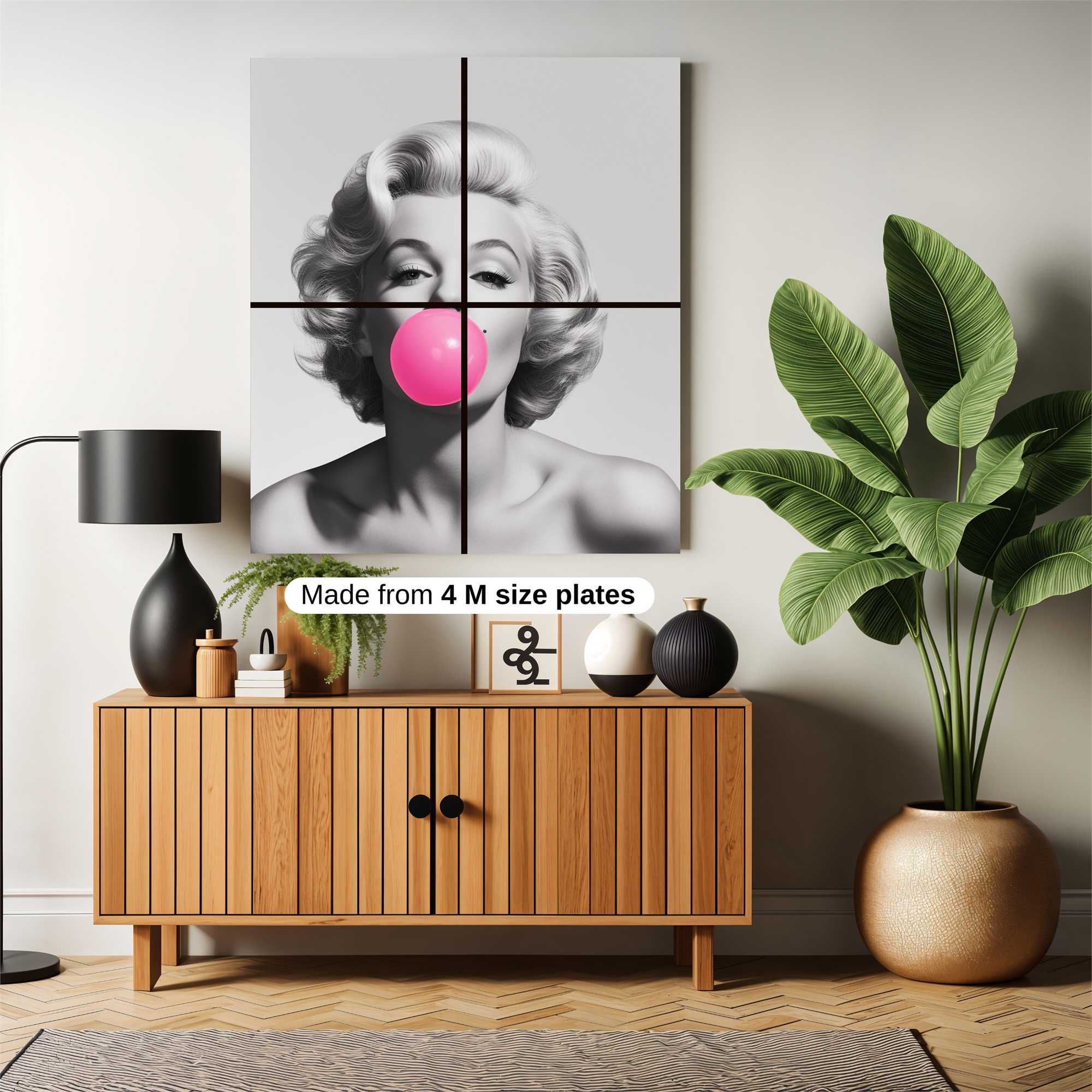 Marilyn Playful Safe Wall Magnetic / M