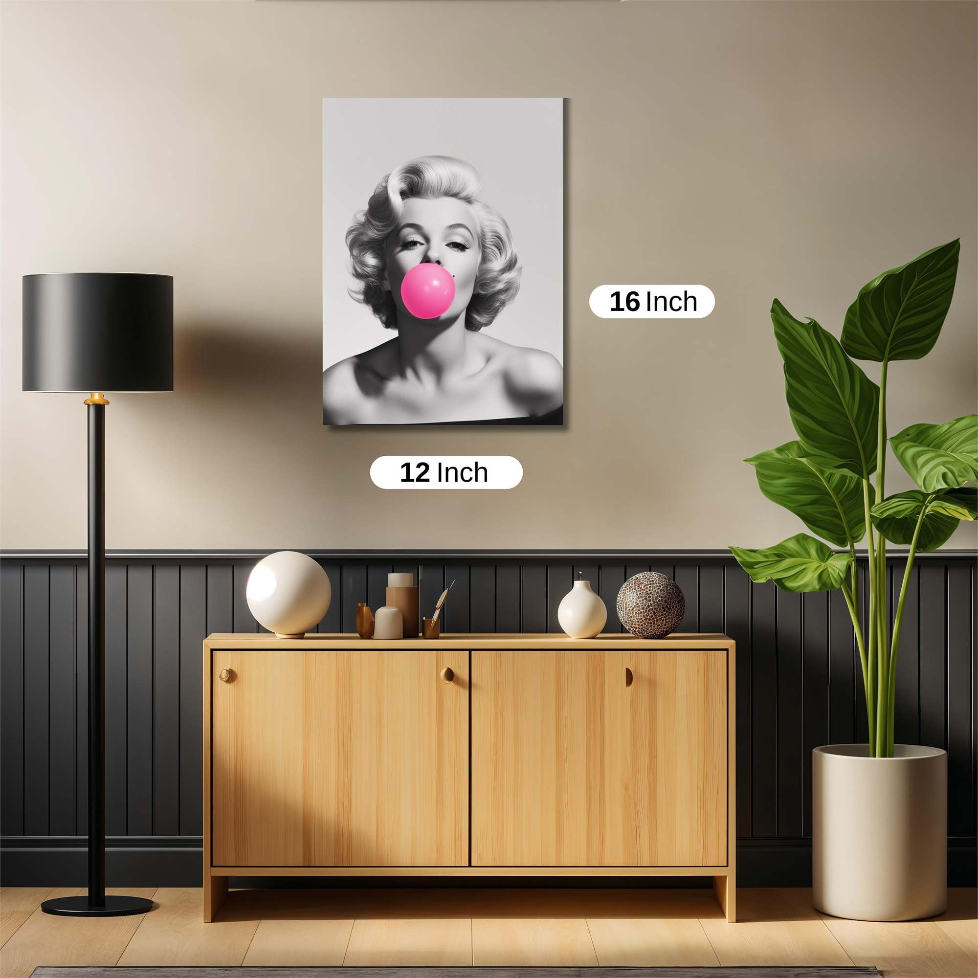 Marilyn Playful Safe Wall Magnetic / M