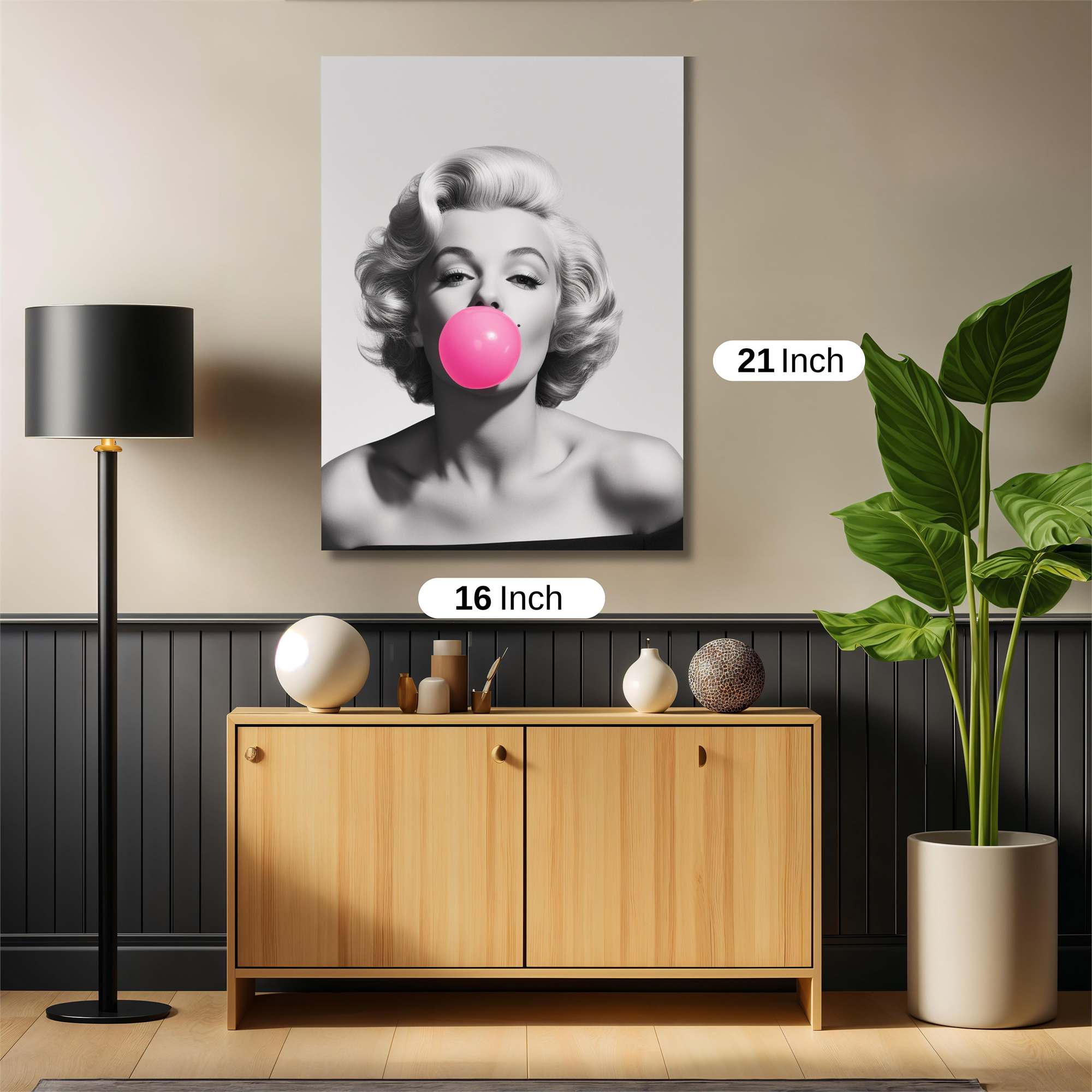 Marilyn Playful Safe Wall Magnetic / M