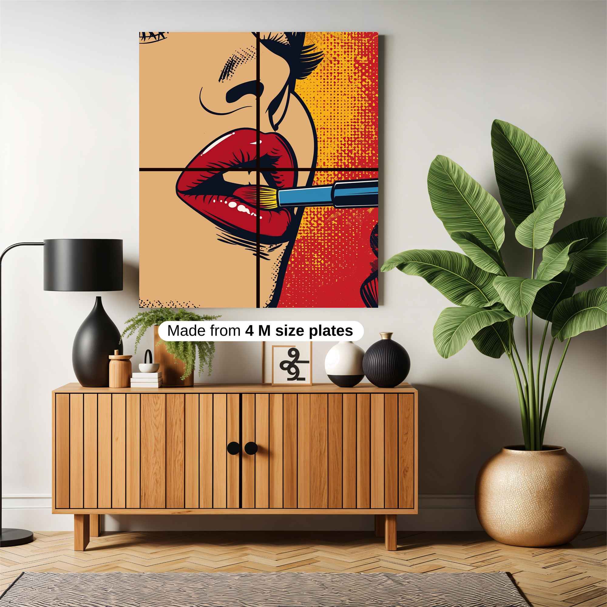 Lipstick Drama Safe Wall Magnetic / M