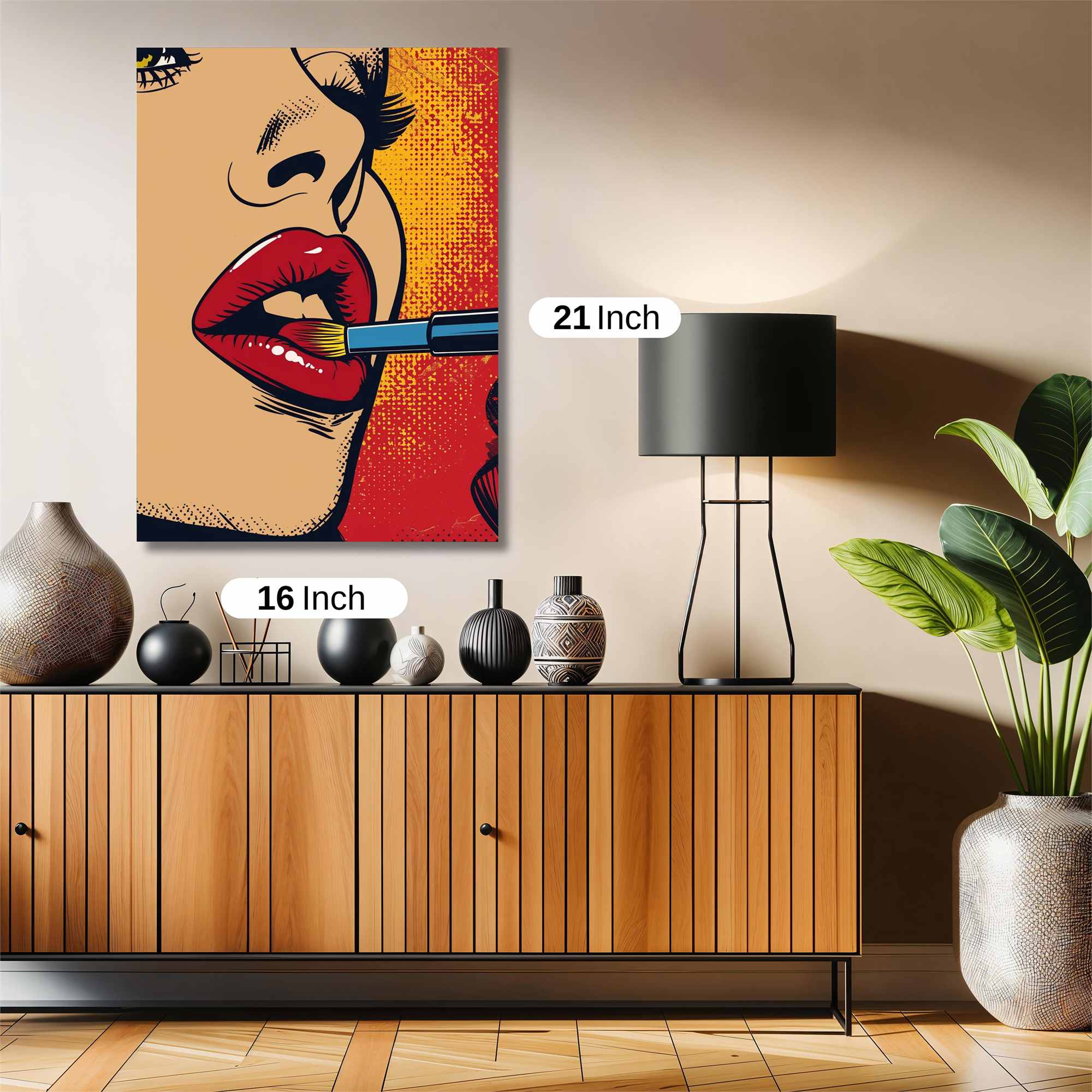 Lipstick Drama Safe Wall Magnetic / M