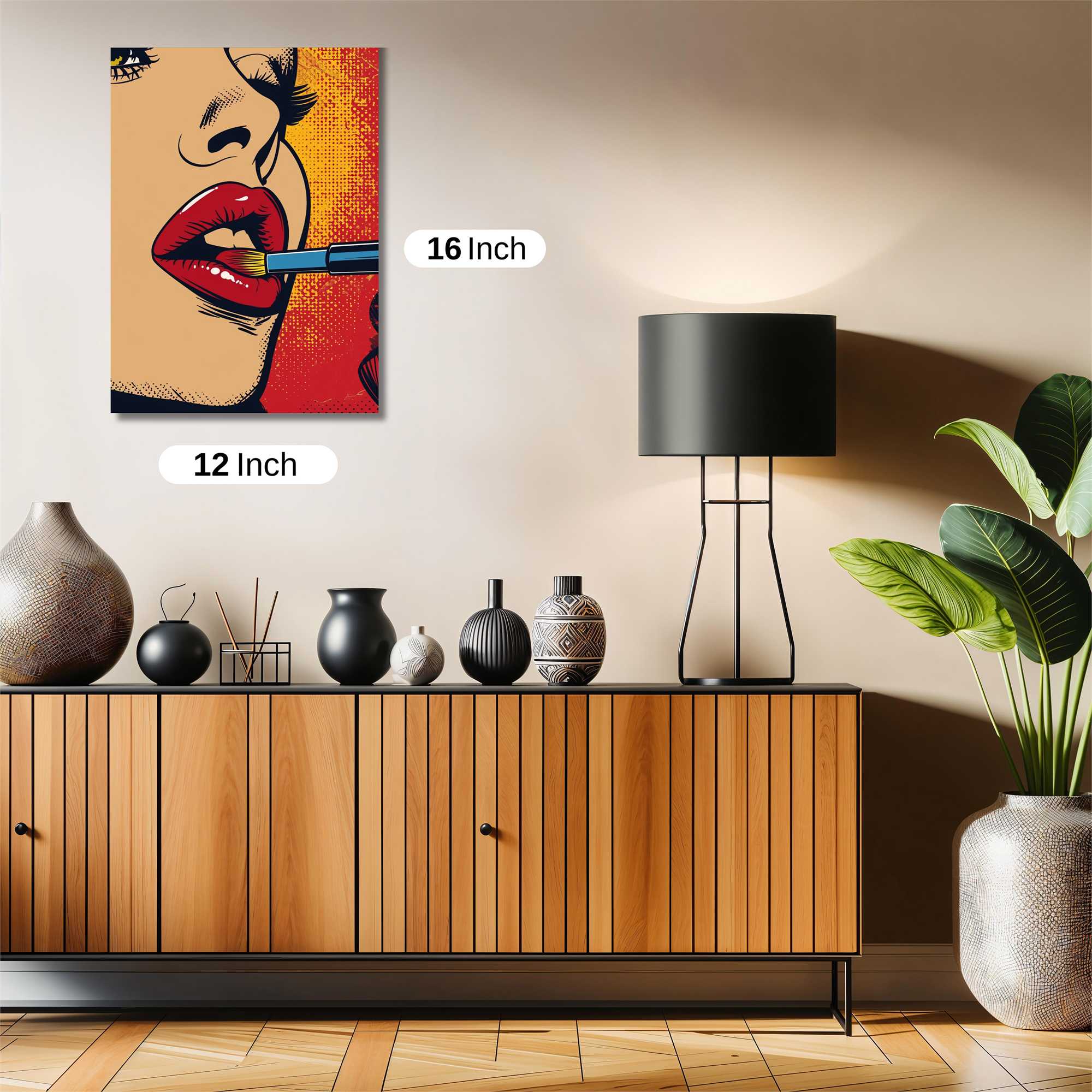 Lipstick Drama Safe Wall Magnetic / M