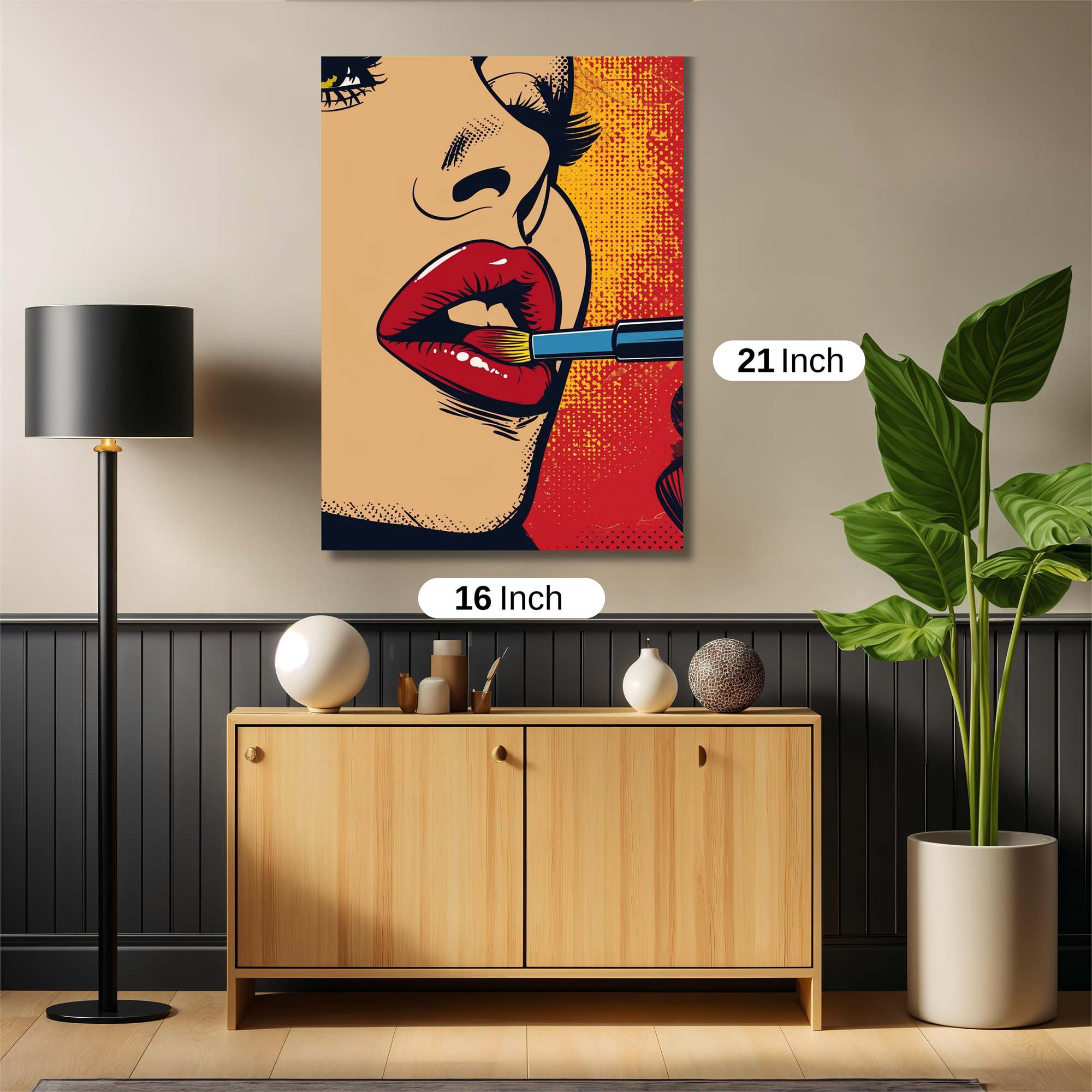 Lipstick Drama Safe Wall Magnetic / M