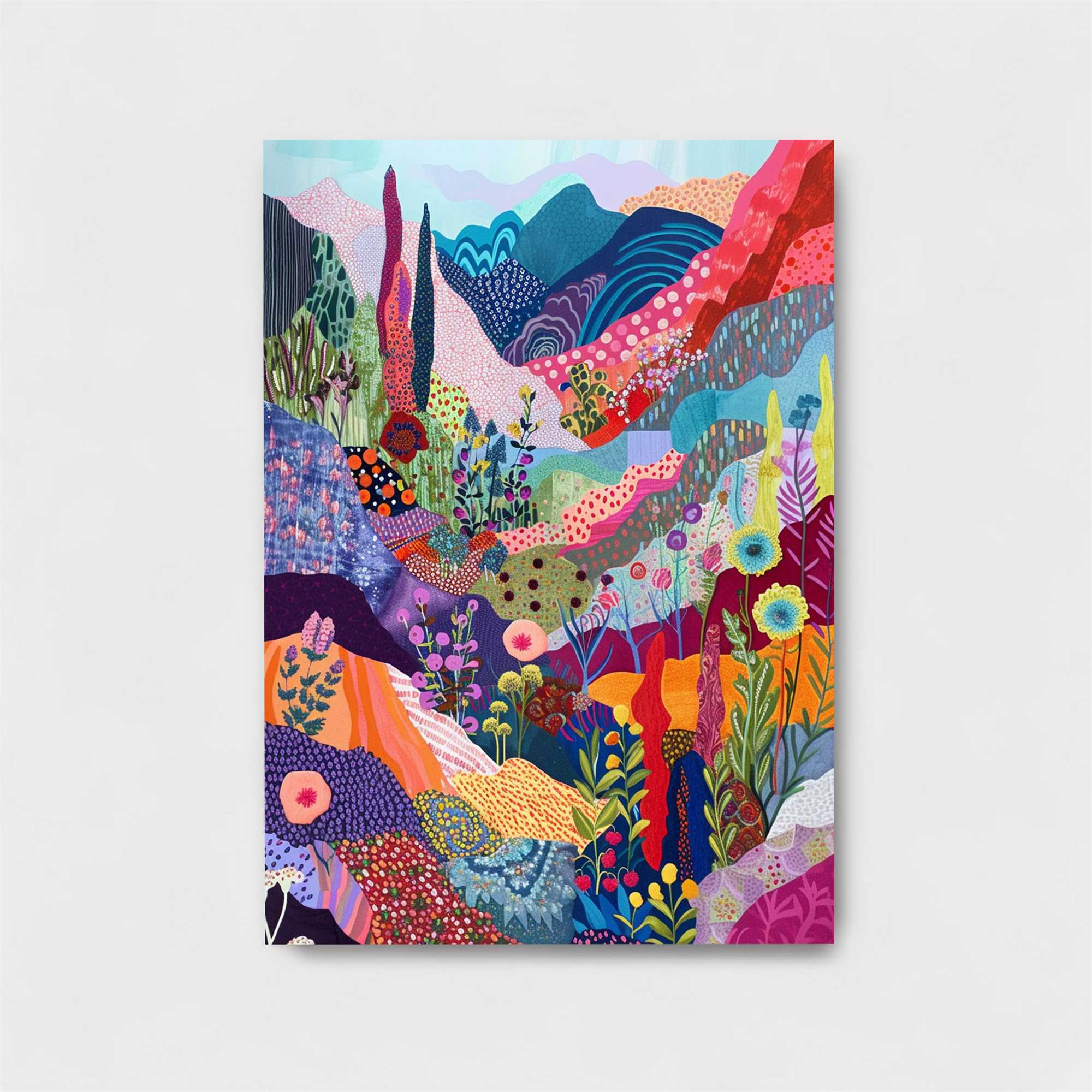 Mountain Whimsy Safe Wall Magnetic / M