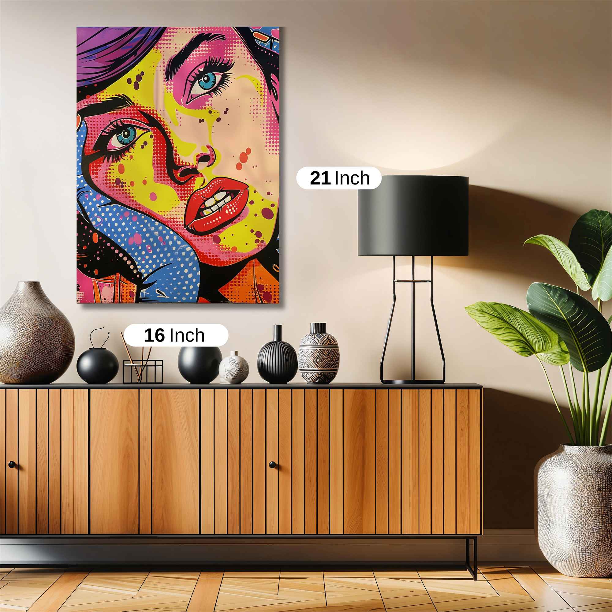 Pop Art Safe Wall Magnetic / M